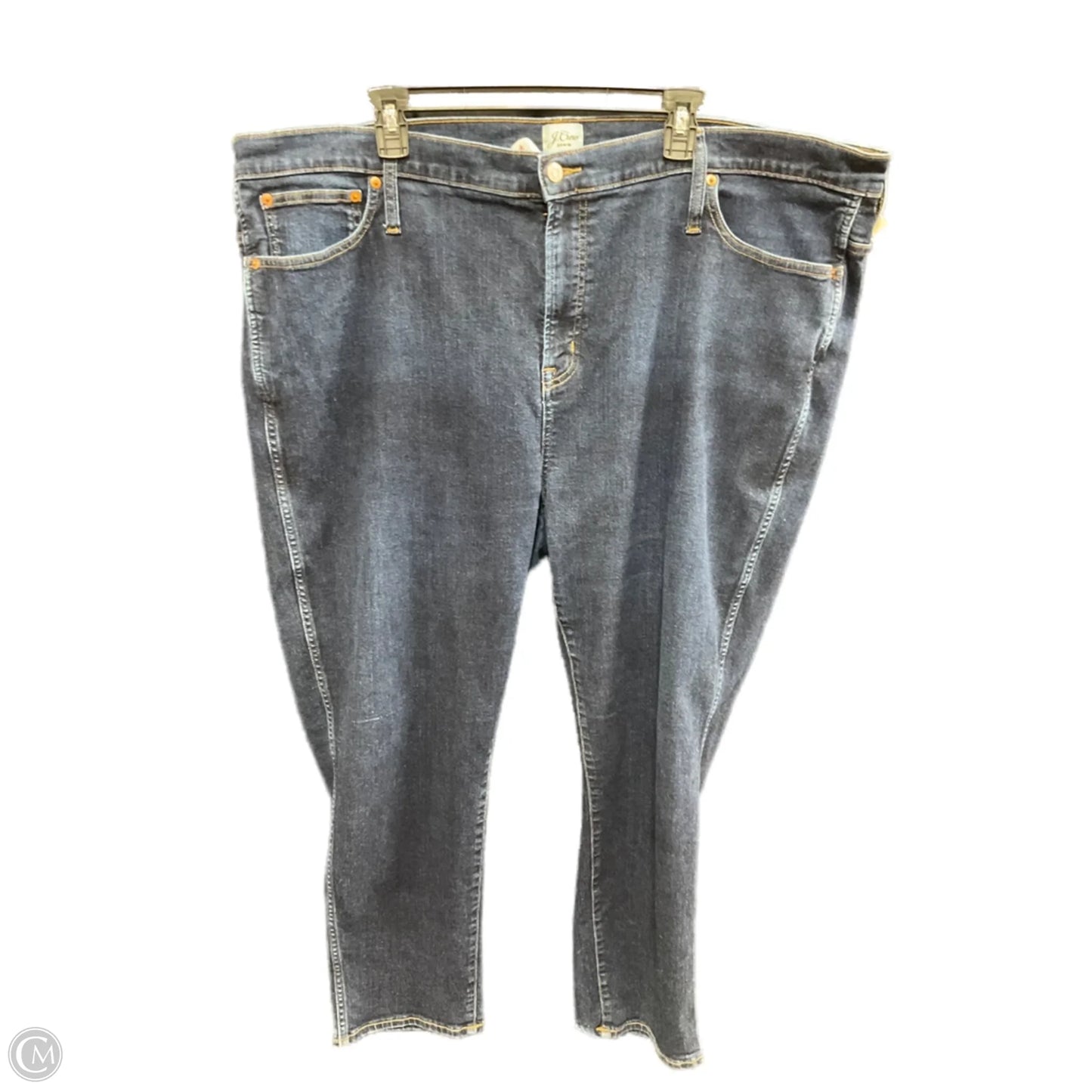 Jeans Straight By J Crew In Denim Blue, Size: 16