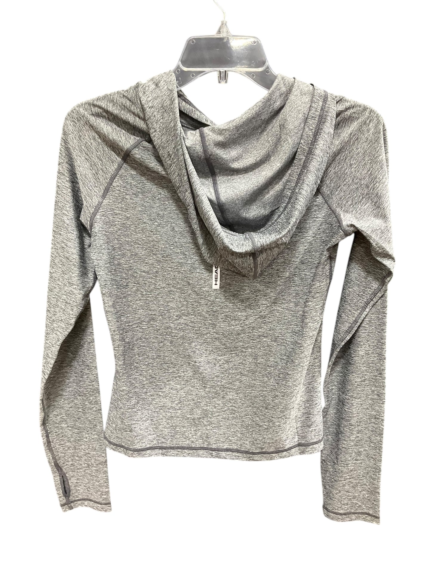 Athletic Jacket By Head In Grey, Size: Xs