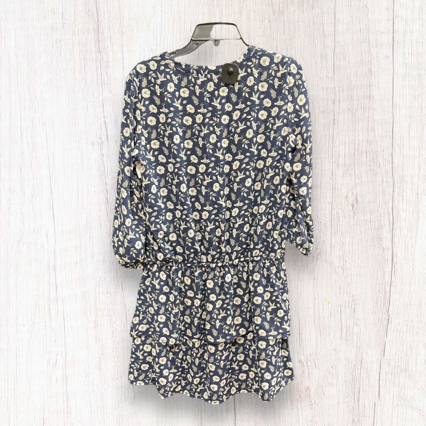 Blue White Dress Casual Short Gap, Size S