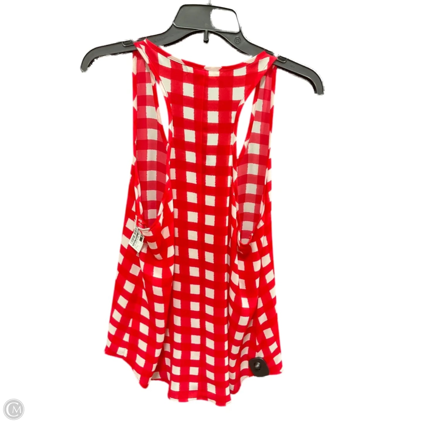 Top Sleeveless Basic By Eight Sixty In Checkered Pattern, Size: L
