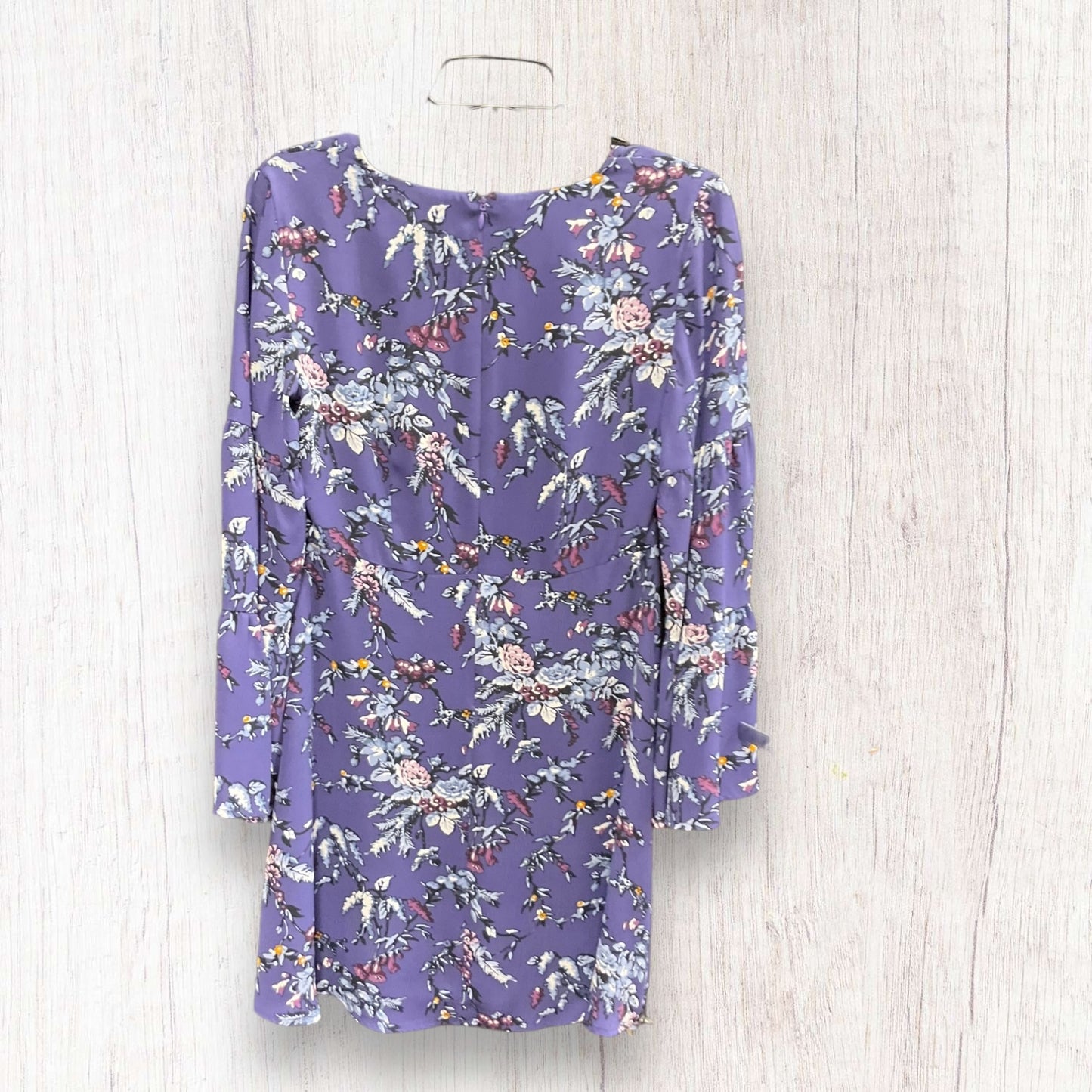 Floral Print Dress Casual Short Loft, Size 0