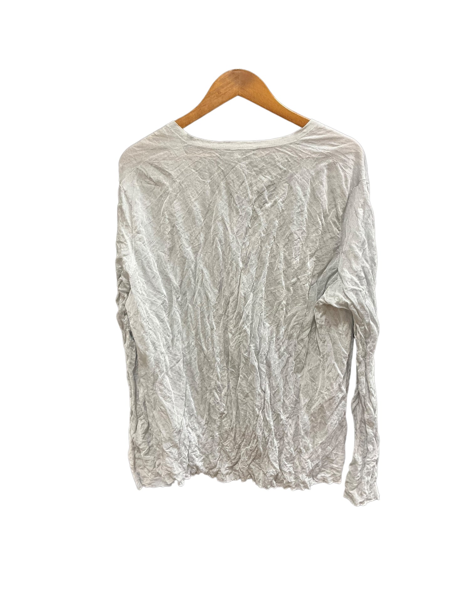 Top Long Sleeve Basic By Theory Size: L