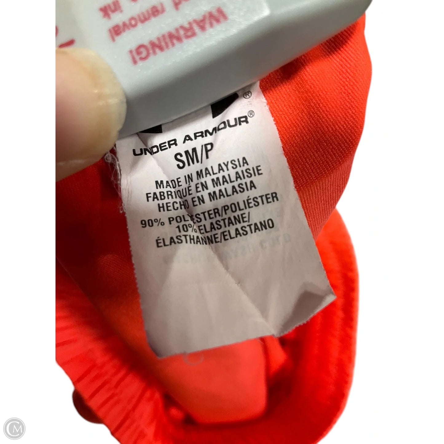 Athletic Shorts By Under Armour In Orange, Size: S