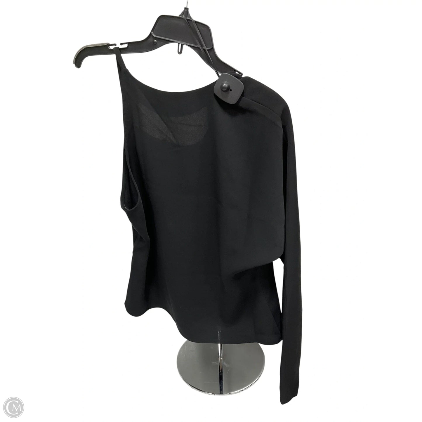 Top Long Sleeve By Mng In Black, Size: S
