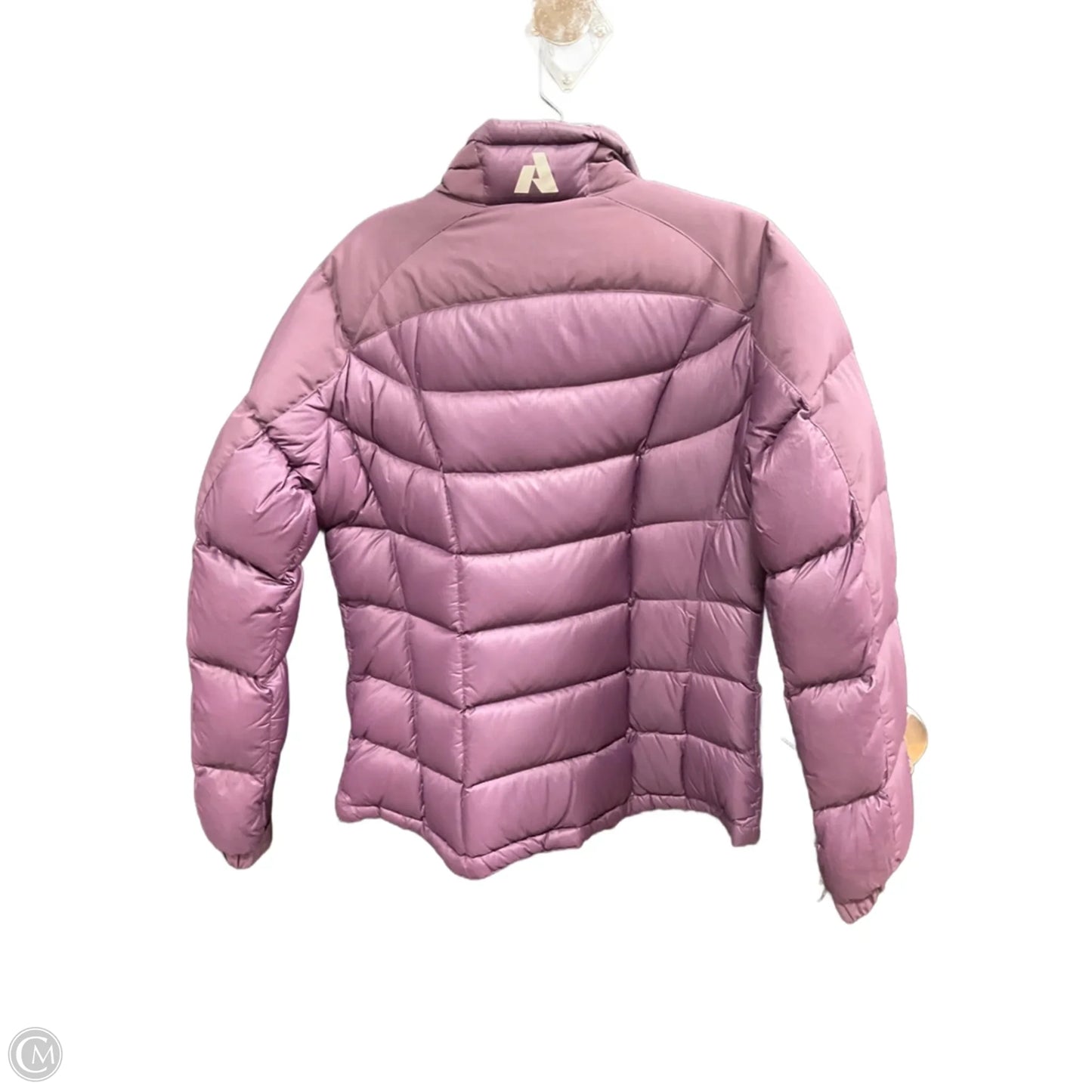 Jacket Puffer & Quilted By Eddie Bauer In Purple, Size: M