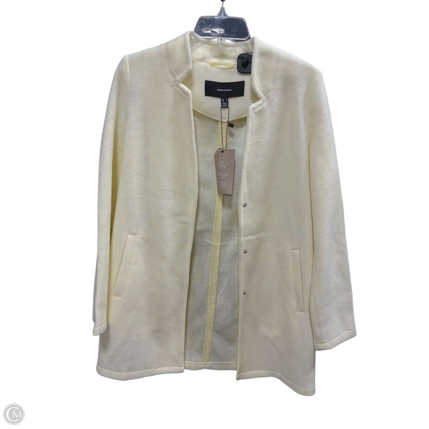 Cardigan By Vero Moda In Yellow, Size: S