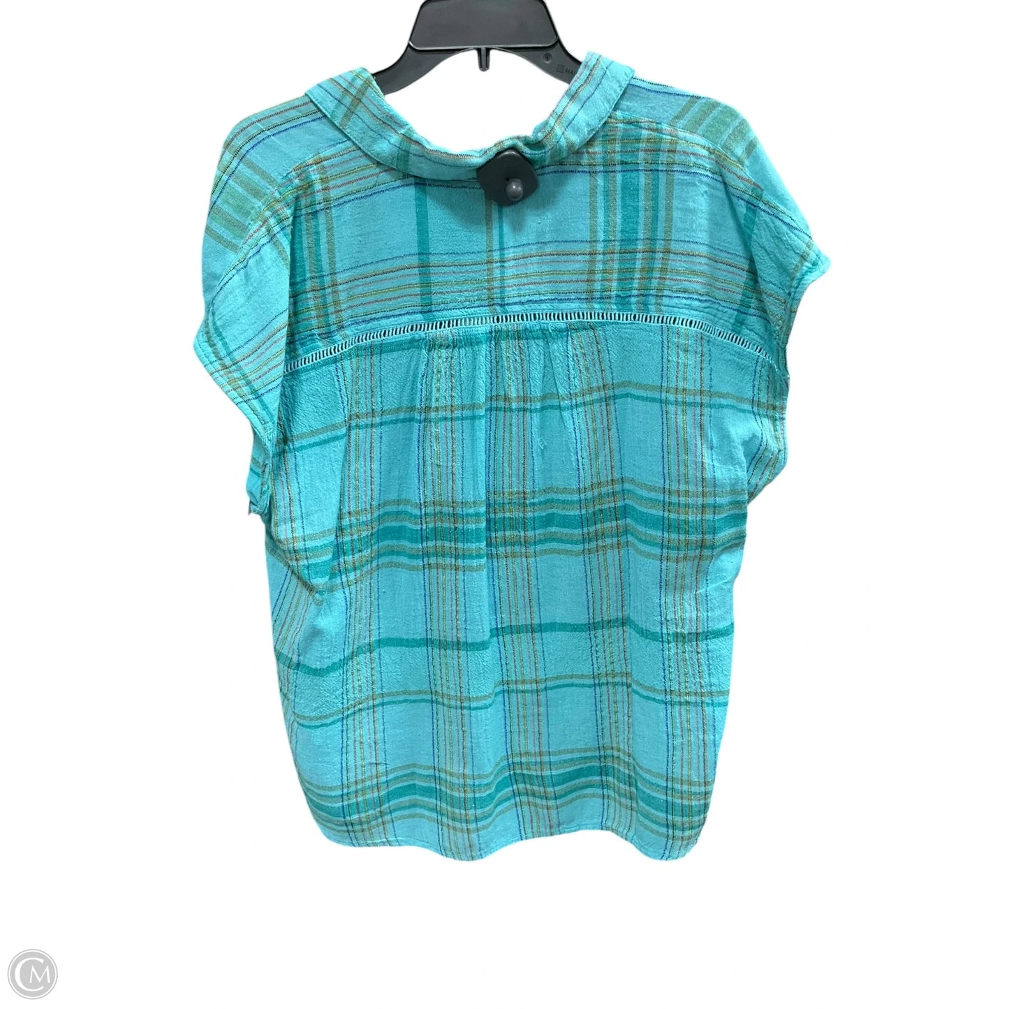 Top Long Sleeve Basic By Pilcro In Green, Size: M