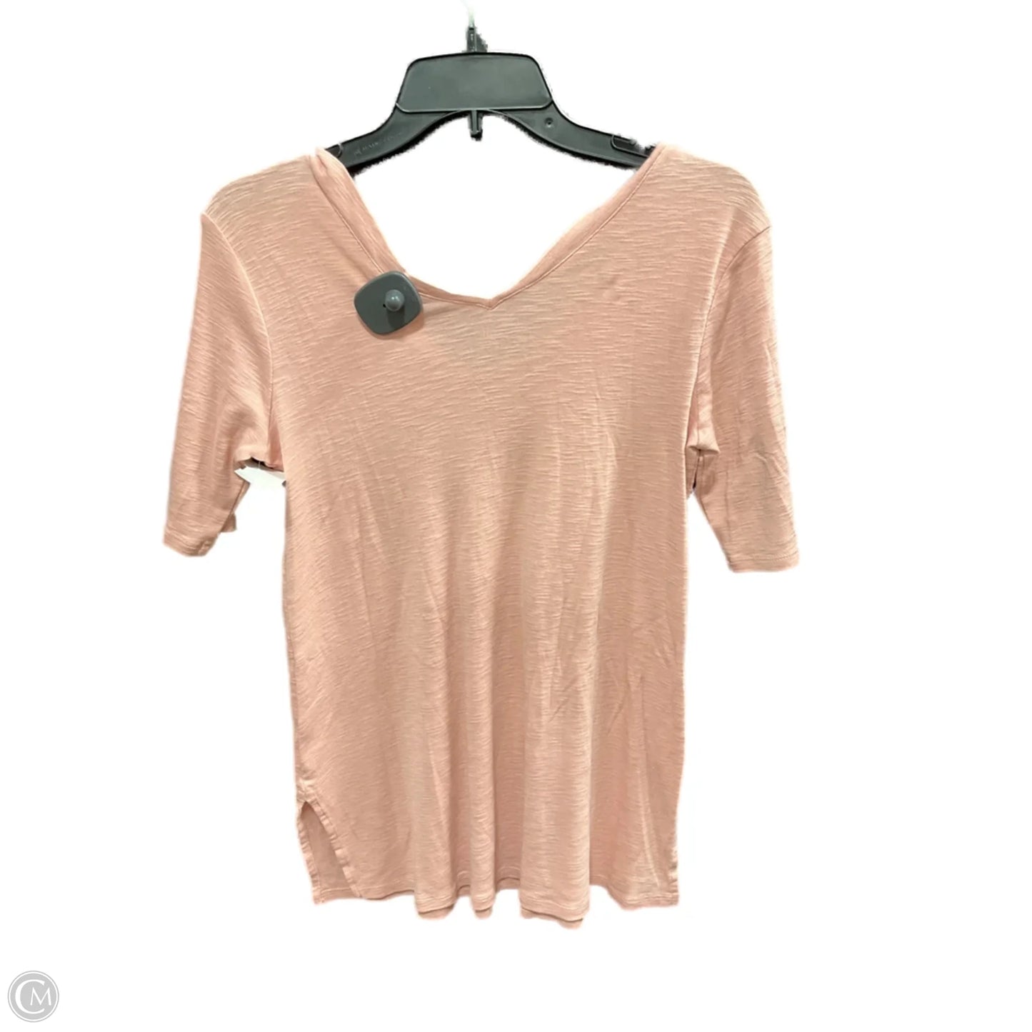 Top Short Sleeve Basic By J. Jill In Peach, Size: Xs