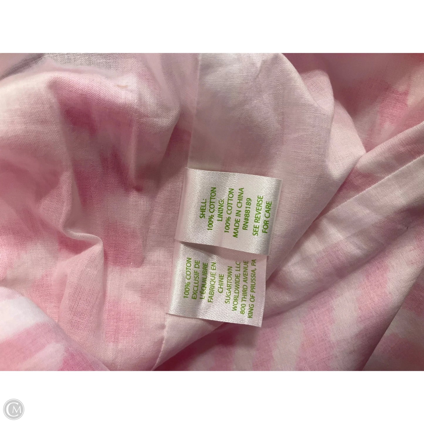 Dress Designer By Lilly Pulitzer In Pink & White, Size: 6