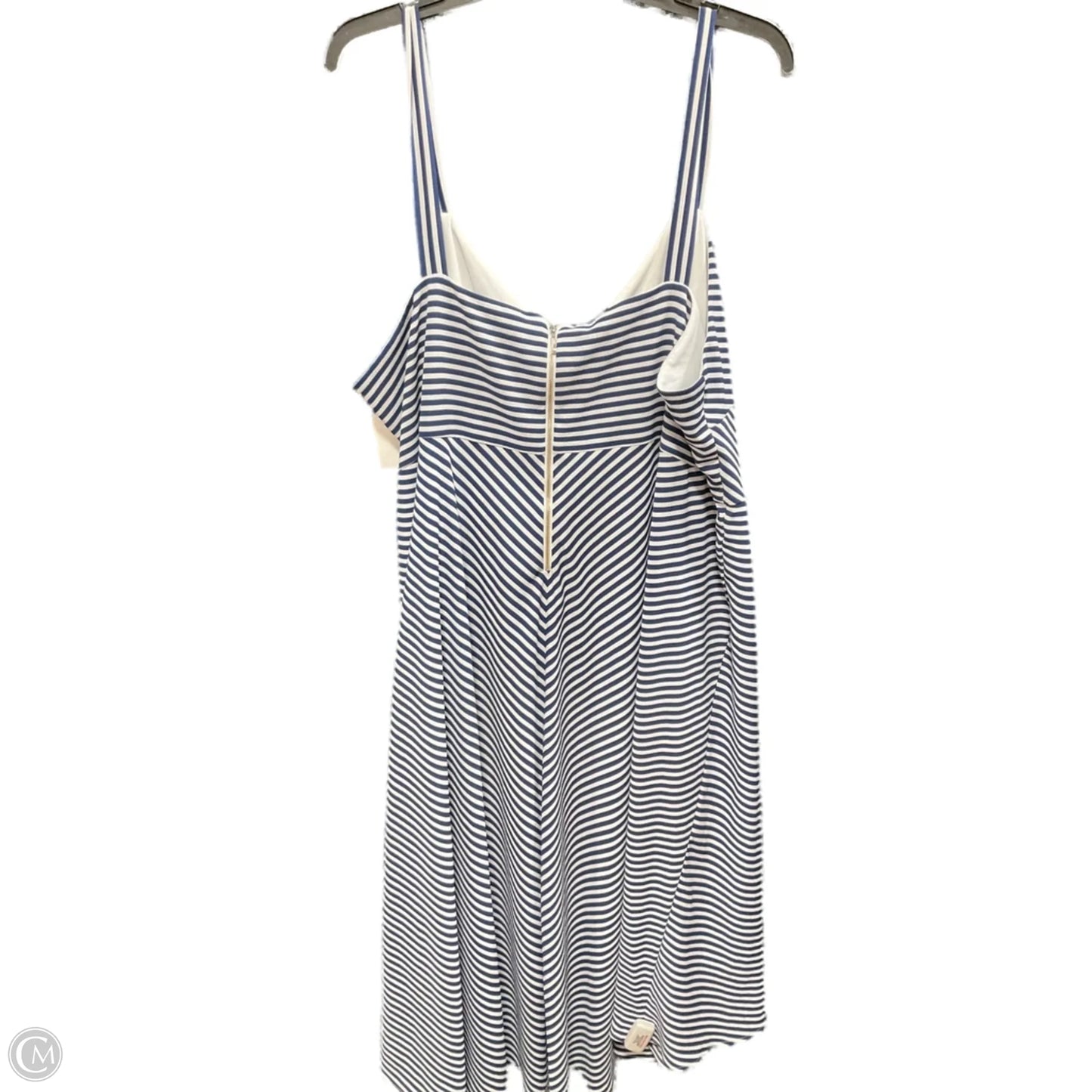 Dress Casual Midi By Taylor In Striped Pattern, Size: 24