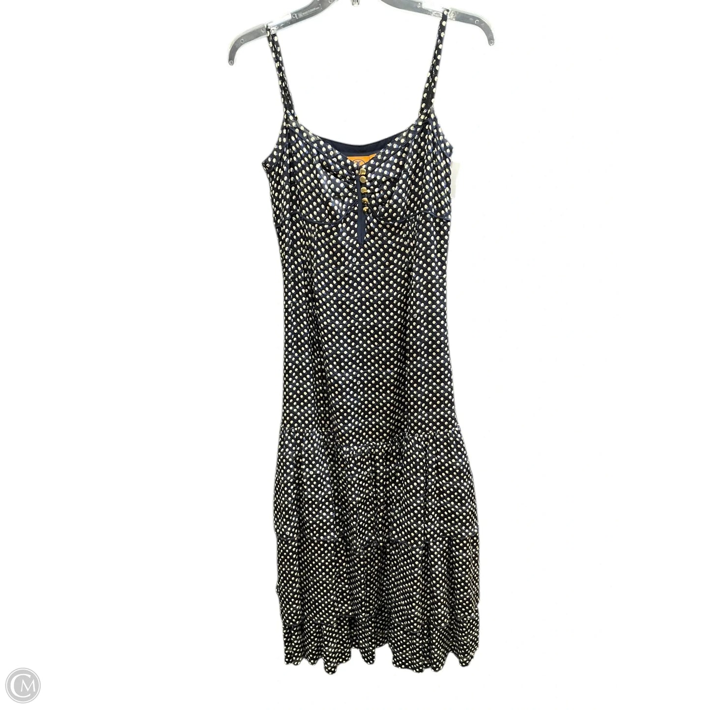 Dress Designer By Tory Burch In Polkadot Pattern, Size: 6