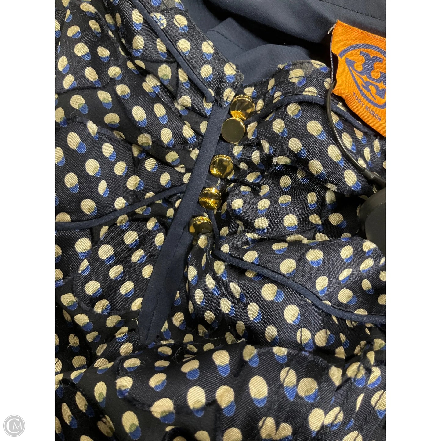 Dress Designer By Tory Burch In Polkadot Pattern, Size: 6