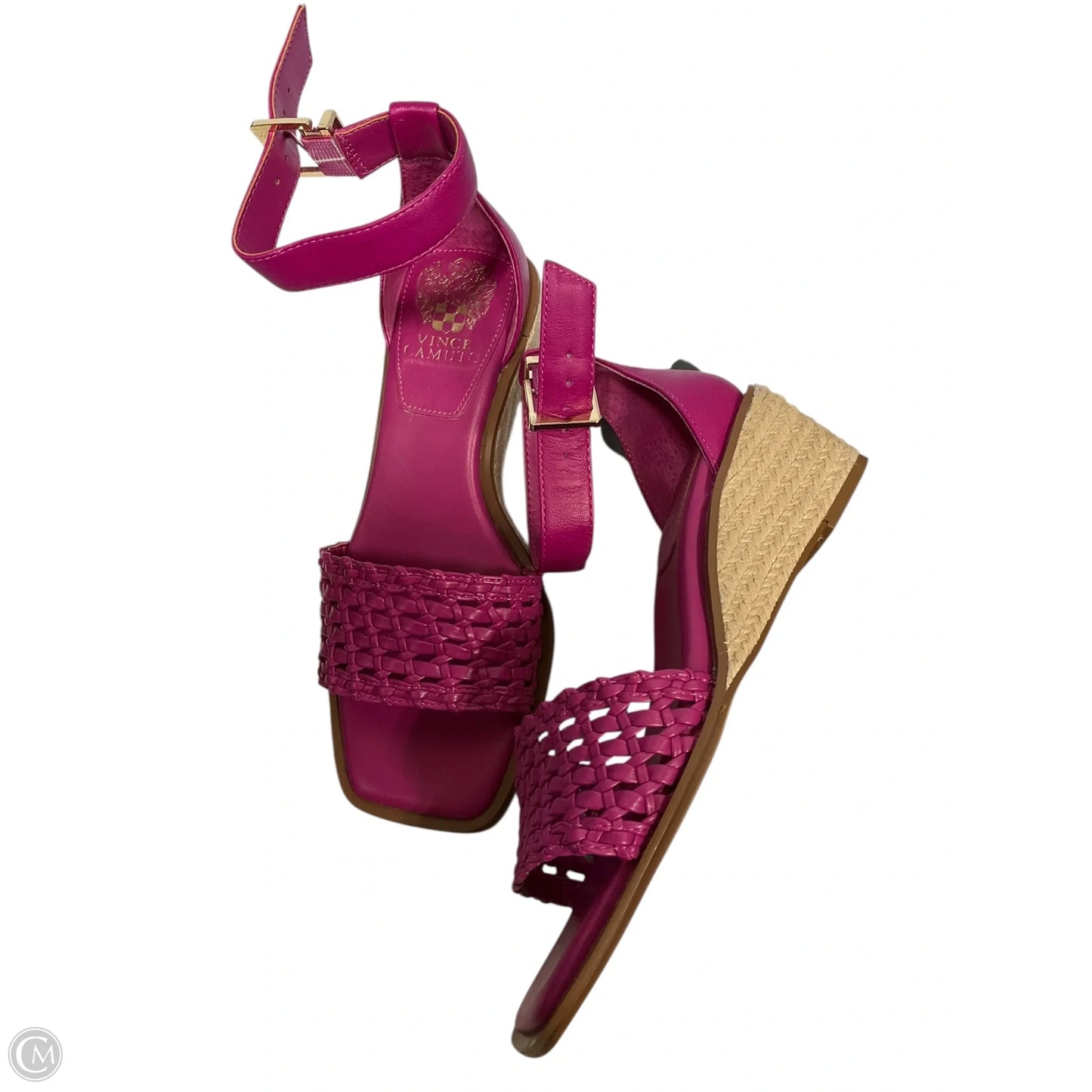 Sandals Heels Wedge By Vince Camuto In Pink, Size: 6.5