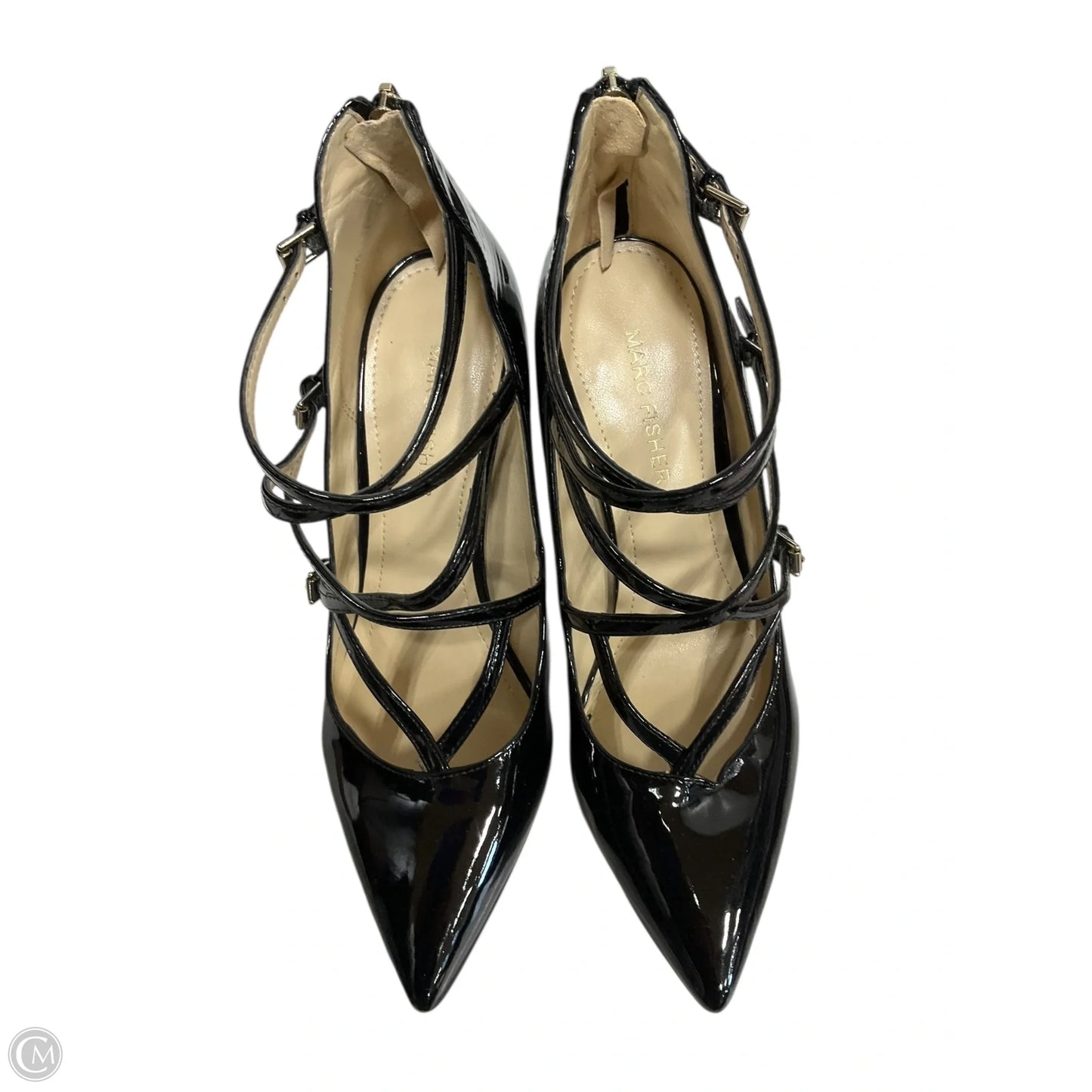 Shoes Heels Stiletto By Marc Fisher In Black, Size: 7