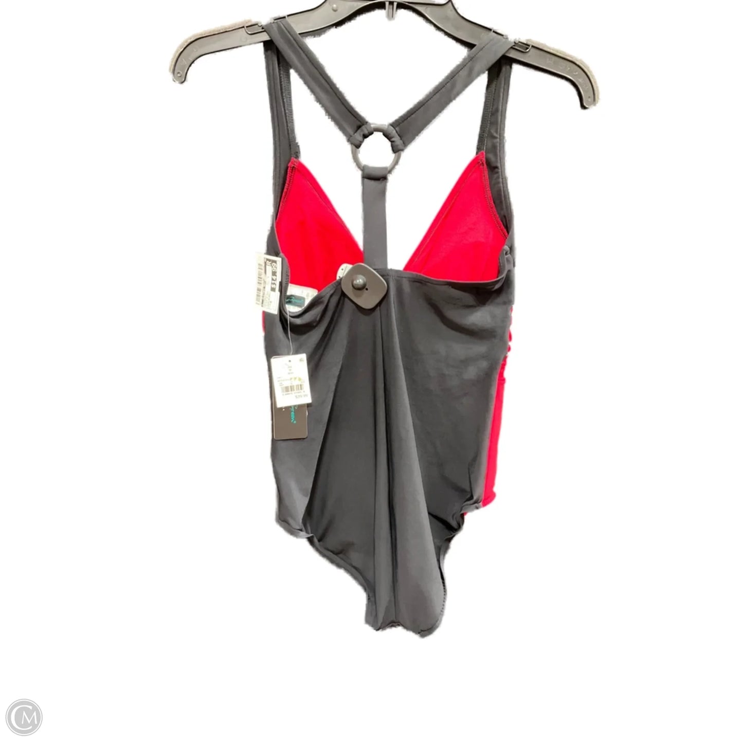Swimsuit By Clothes Mentor In Black & Red, Size: M