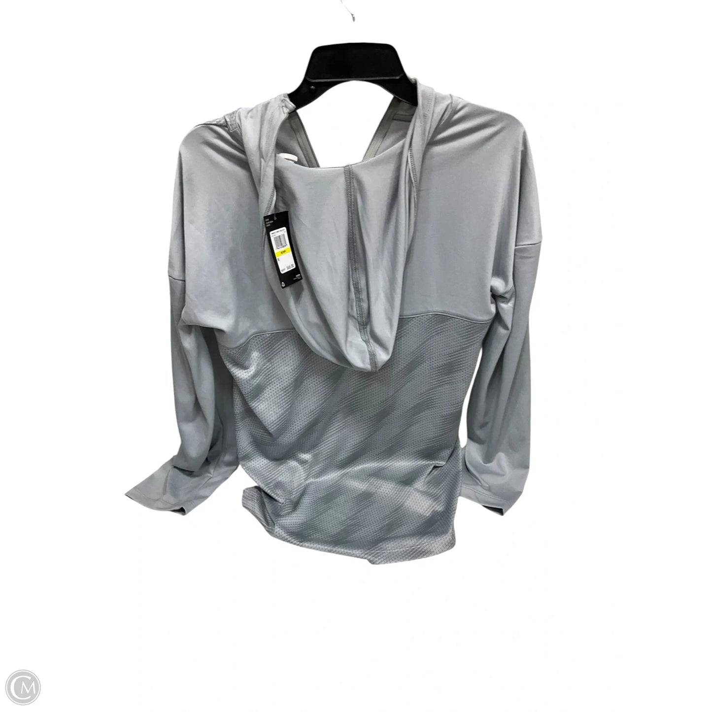 Athletic Jacket By Under Armour In Grey, Size: M