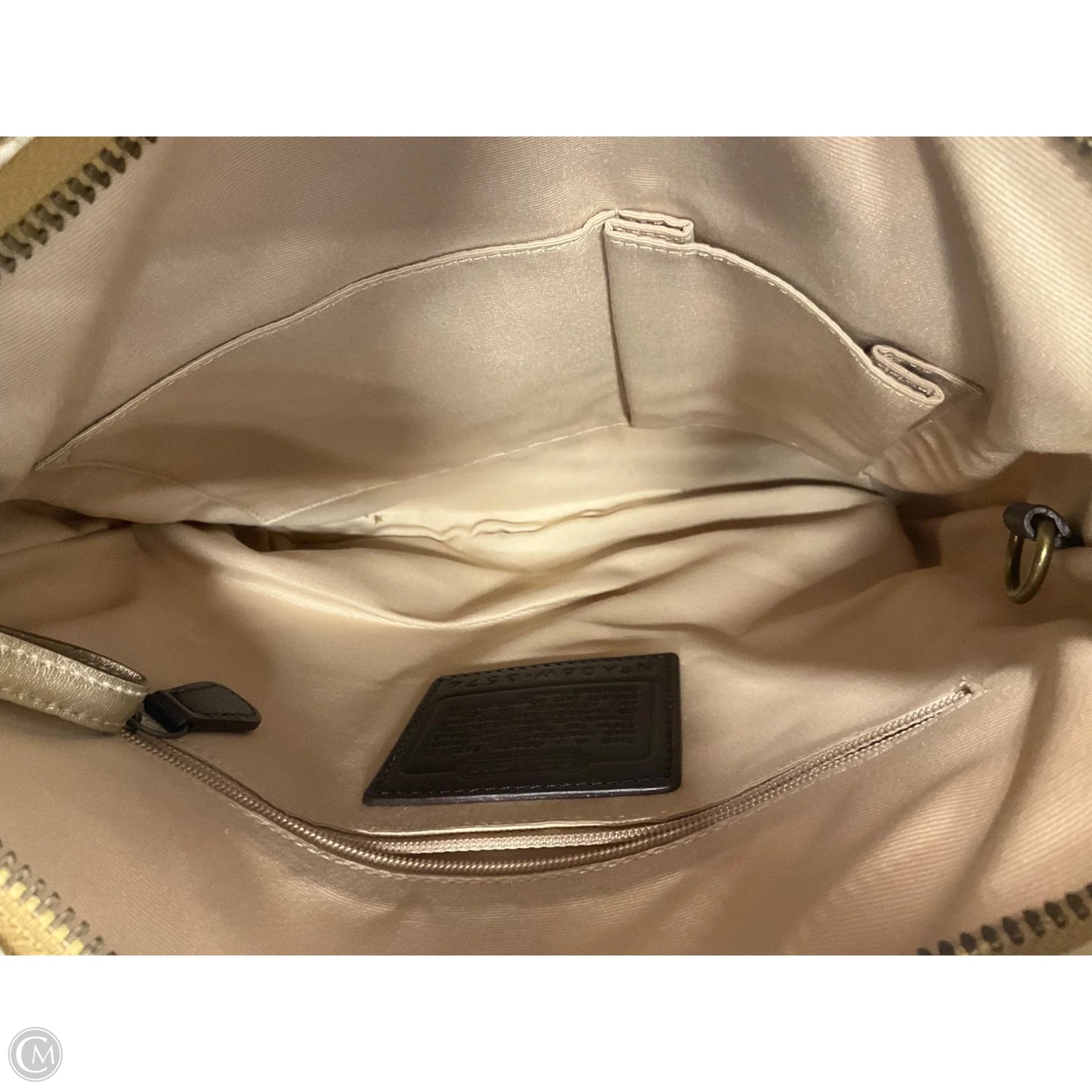 Handbag Designer By Coach, Size: Medium