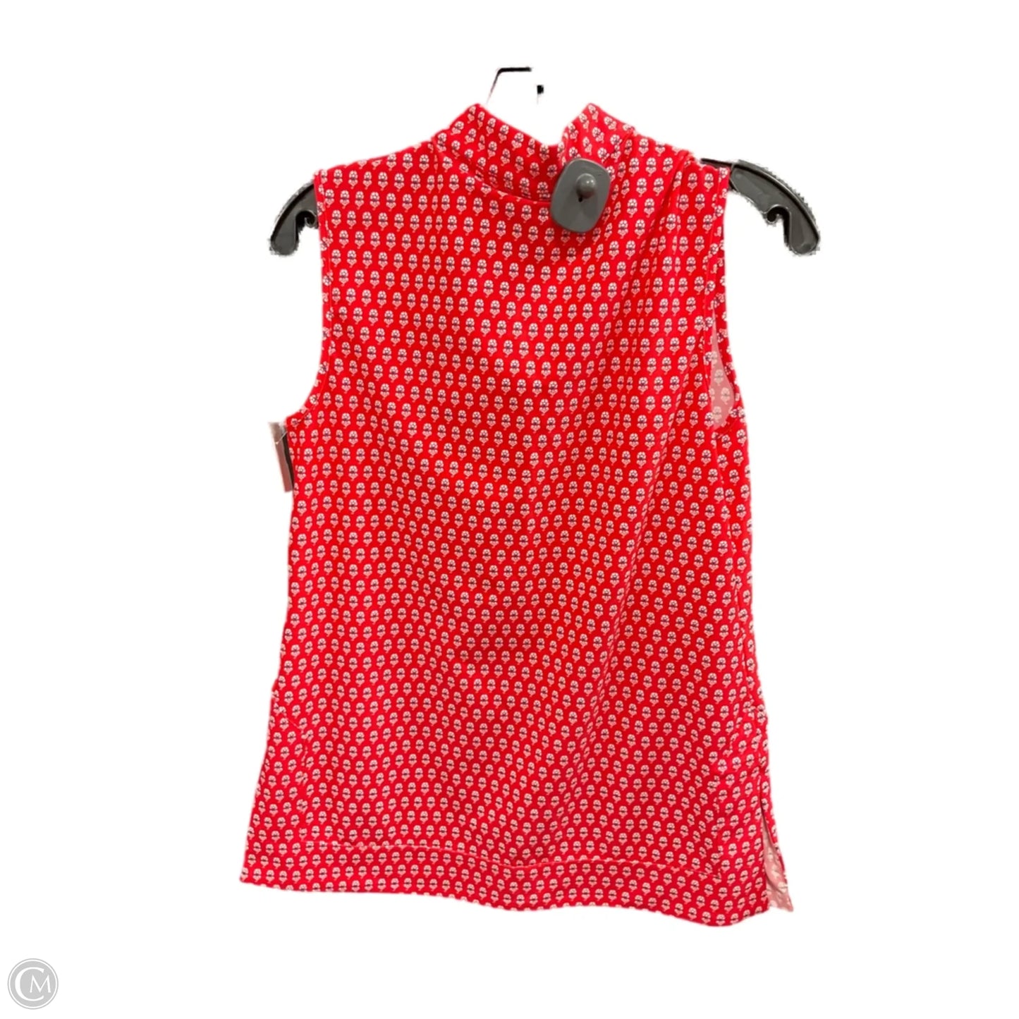 Top Sleeveless Basic By Jude Connally In Blue Red & White, Size: S