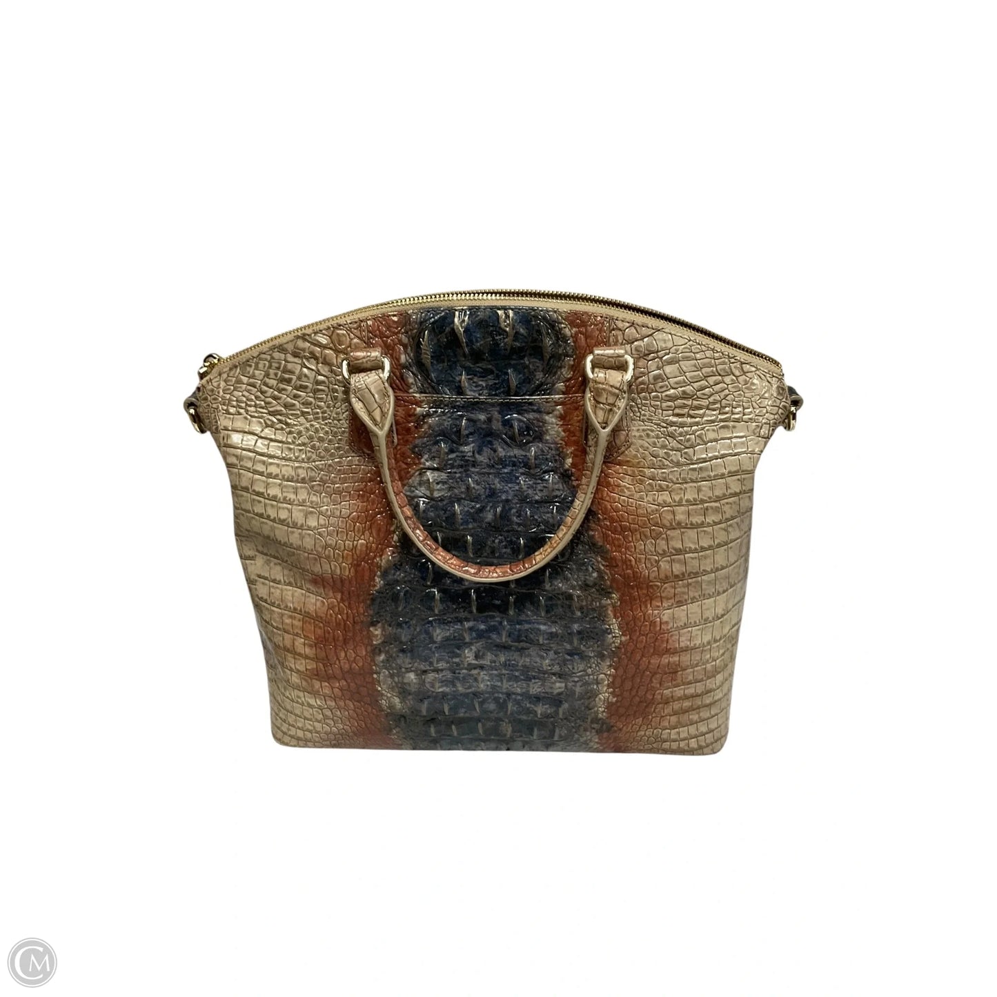 Handbag Designer By Brahmin, Size: Large