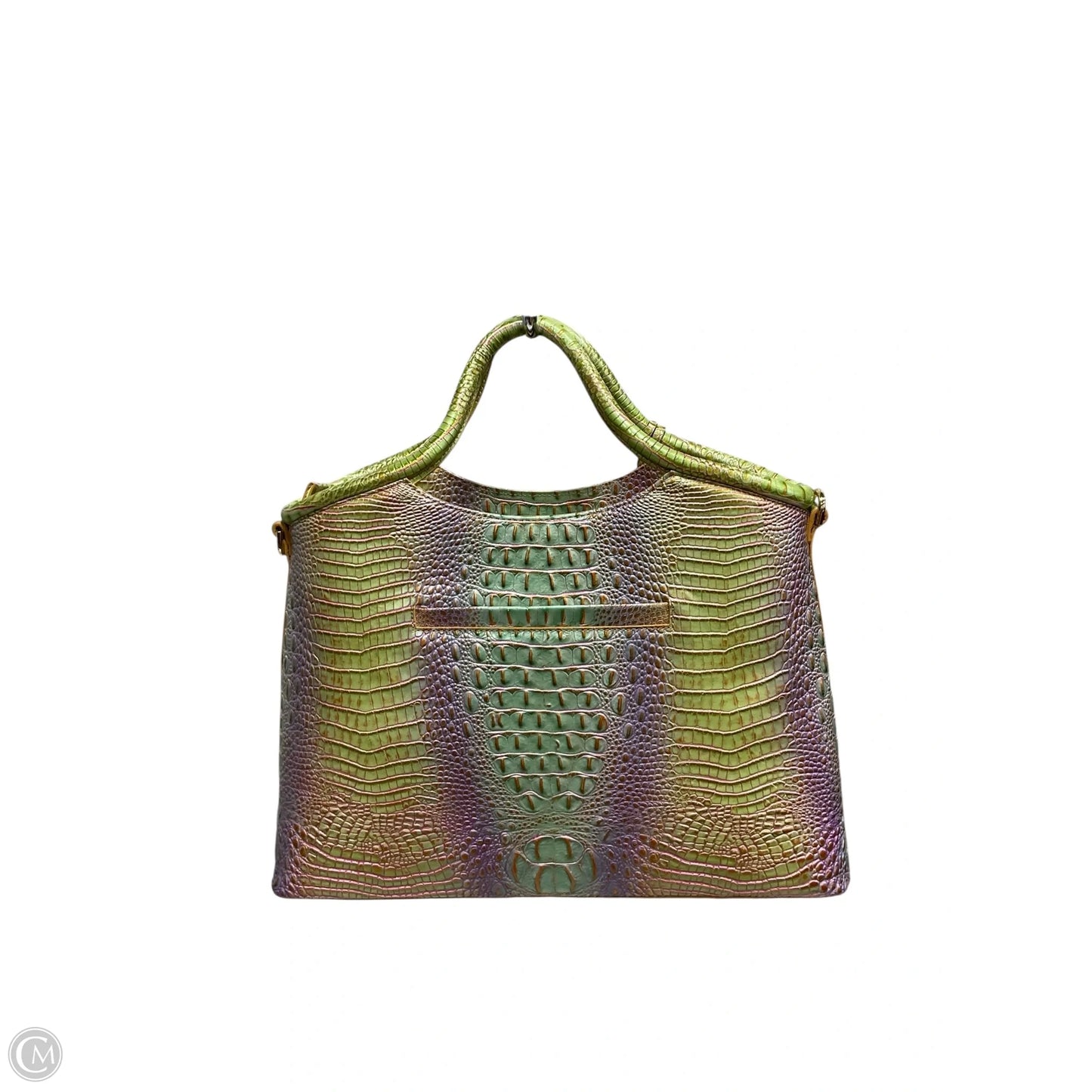 Handbag Designer By Brahmin, Size: Large