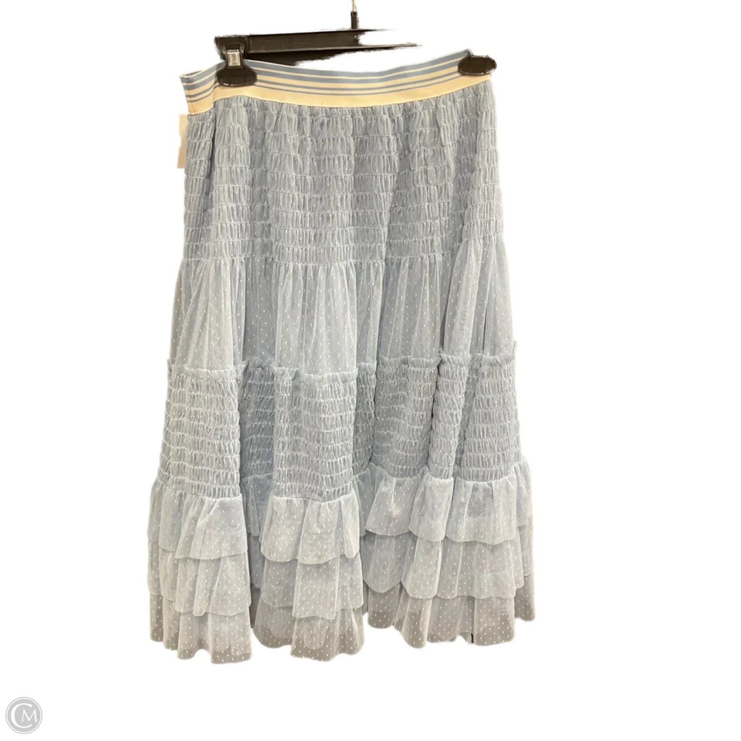 Skirt Midi By Maeve In Blue, Size: S