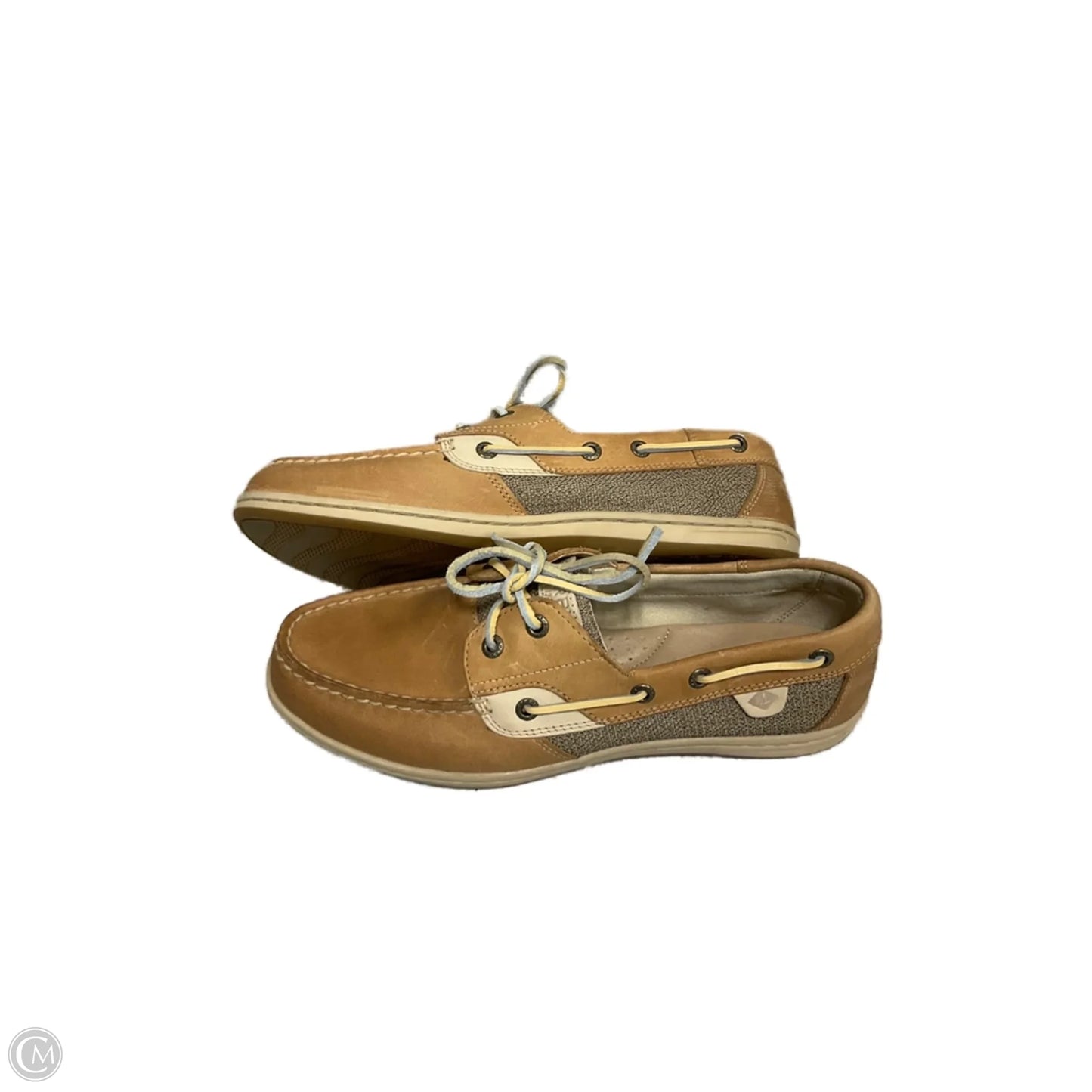 Shoes Flats By Sperry In Tan, Size: 9.5