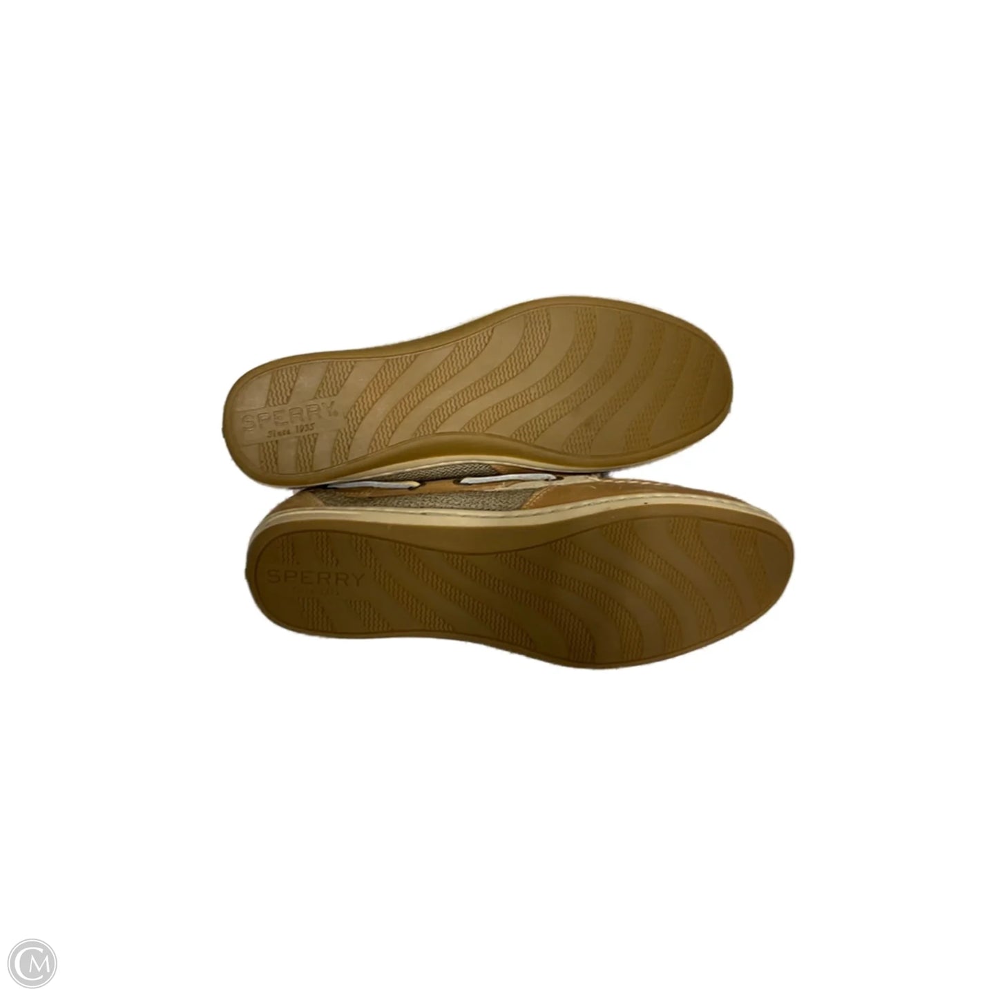 Shoes Flats By Sperry In Tan, Size: 9.5