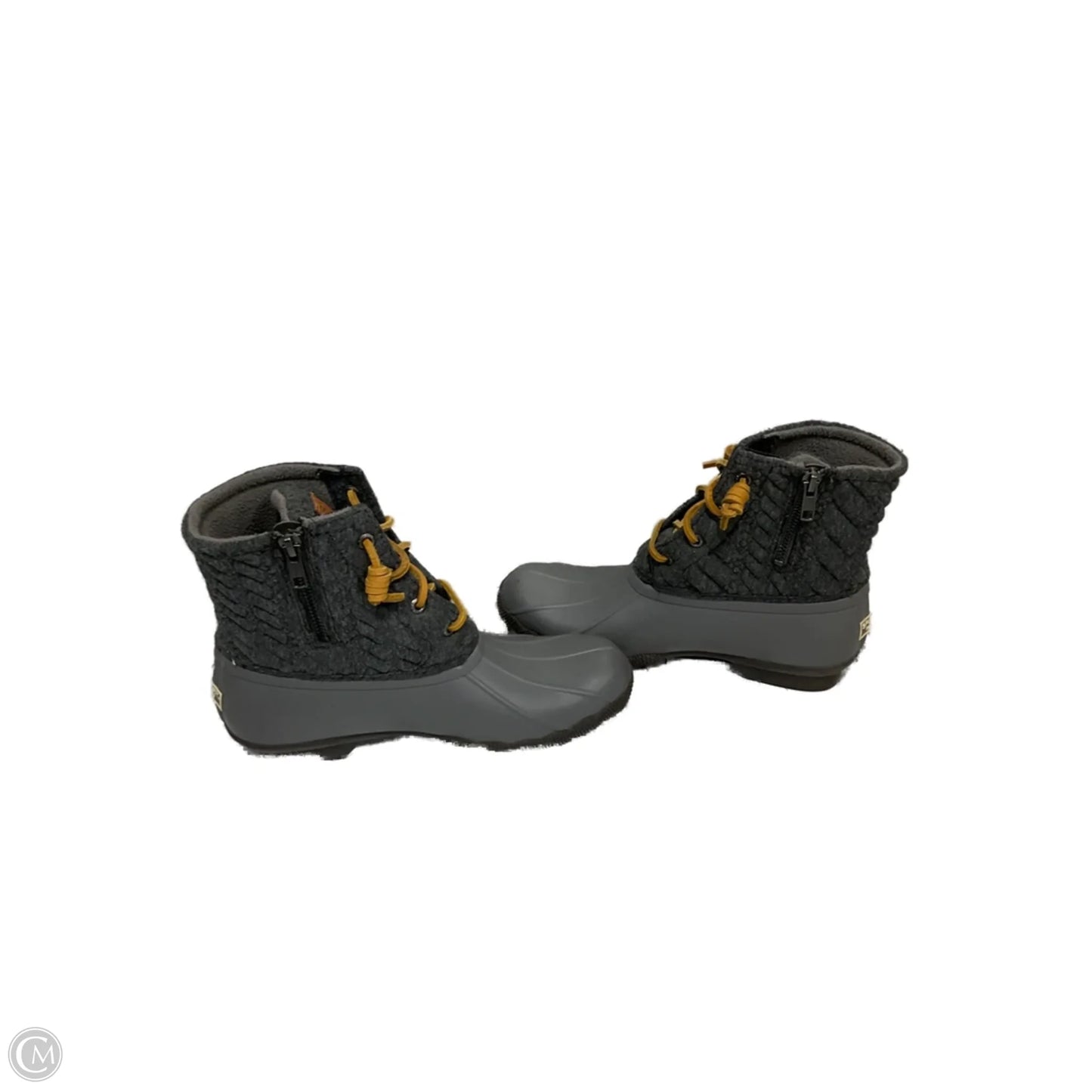 Boots Ankle Flats By Sperry In Grey, Size: 7