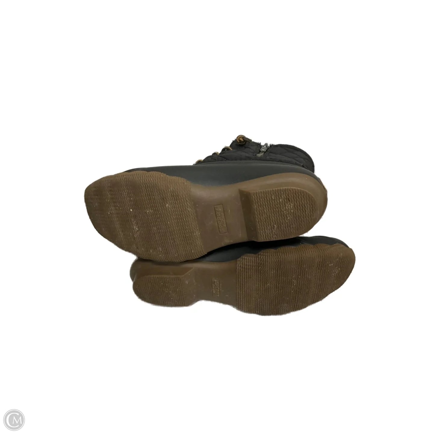 Boots Ankle Flats By Sperry In Black, Size: 7