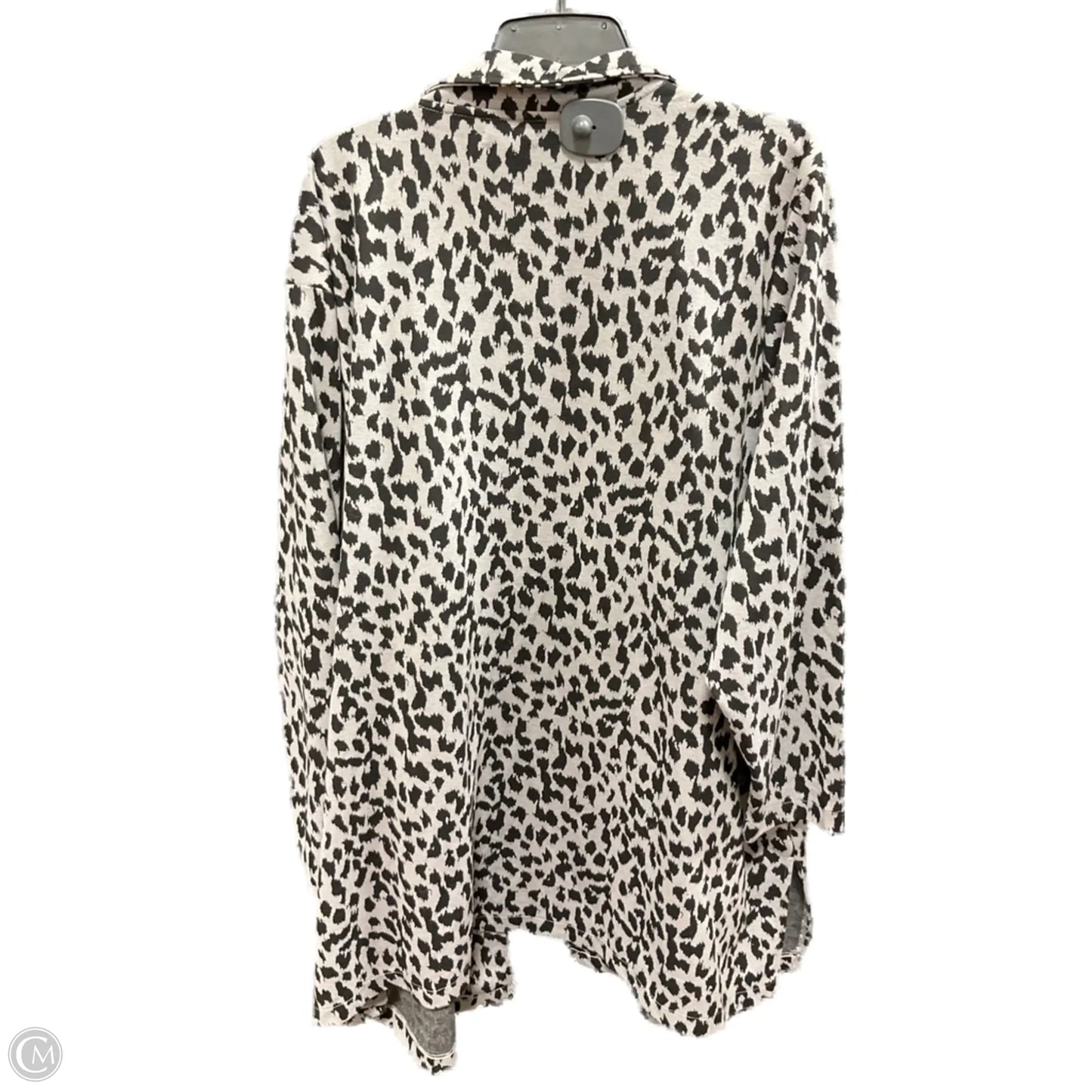 Cardigan By Maurices In Animal Print, Size: 4x