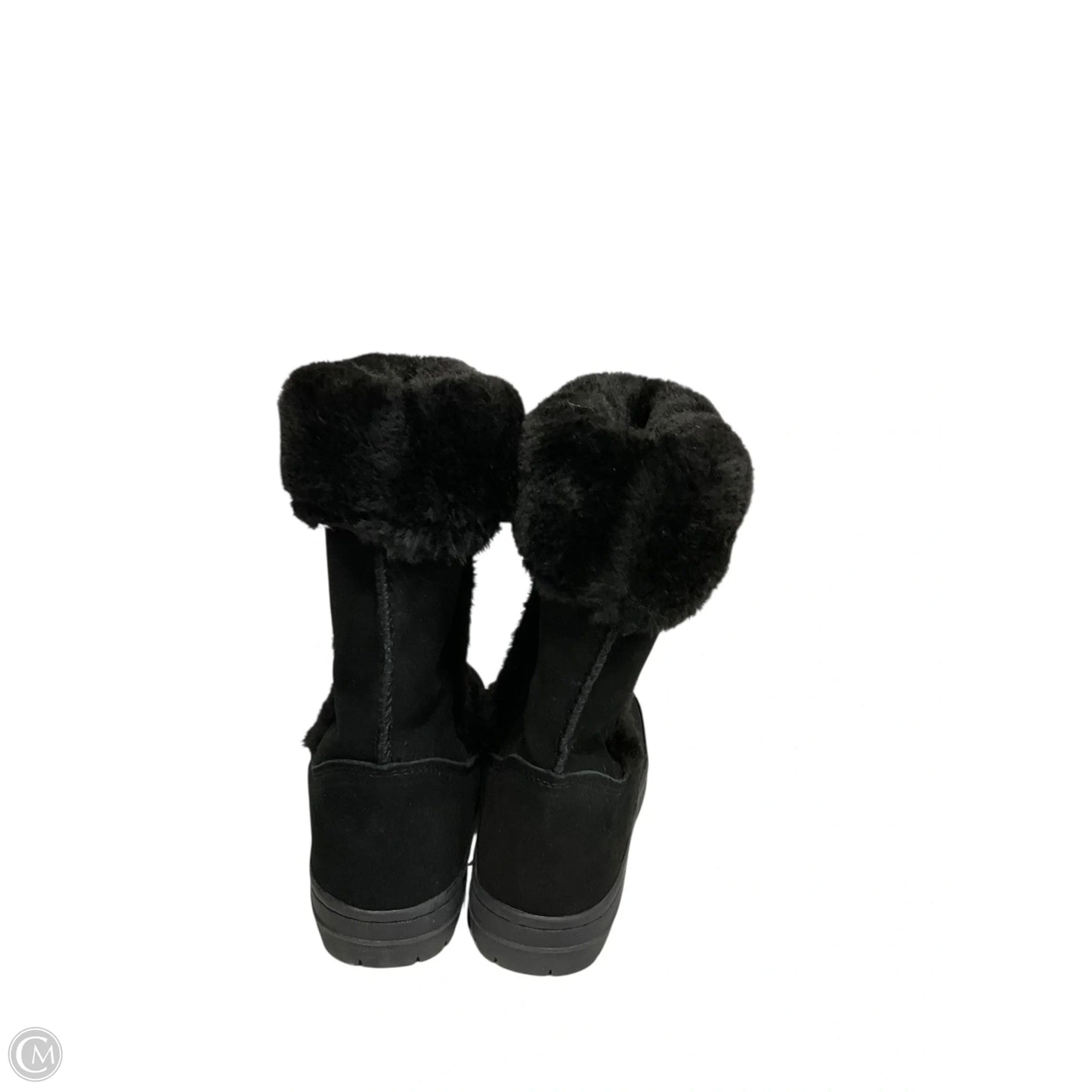 Boots Knee Flats By Style And Company In Black, Size: 8