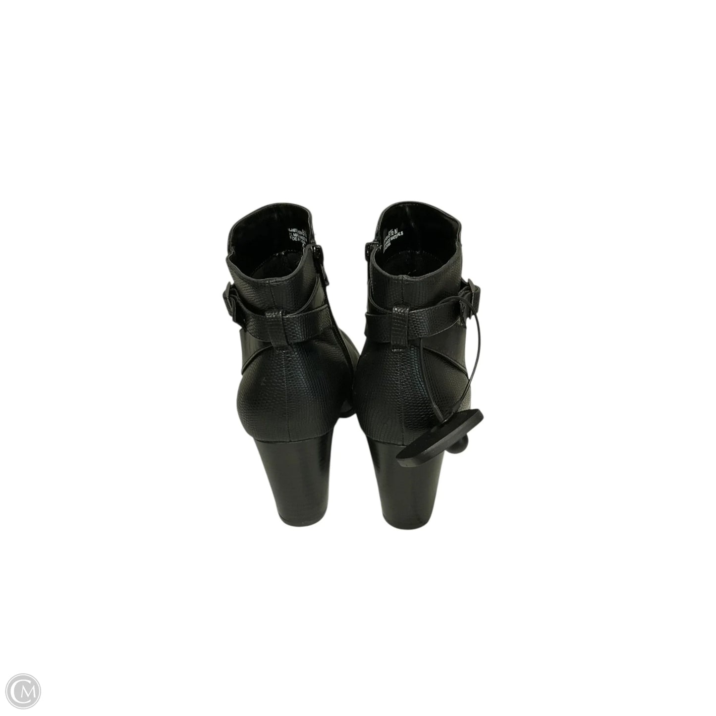 Boots Ankle Flats By Laura Ashley In Black, Size: 8.5