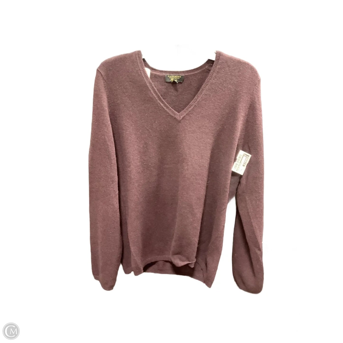Sweater Cashmere By Charter Club In Maroon, Size: Xl