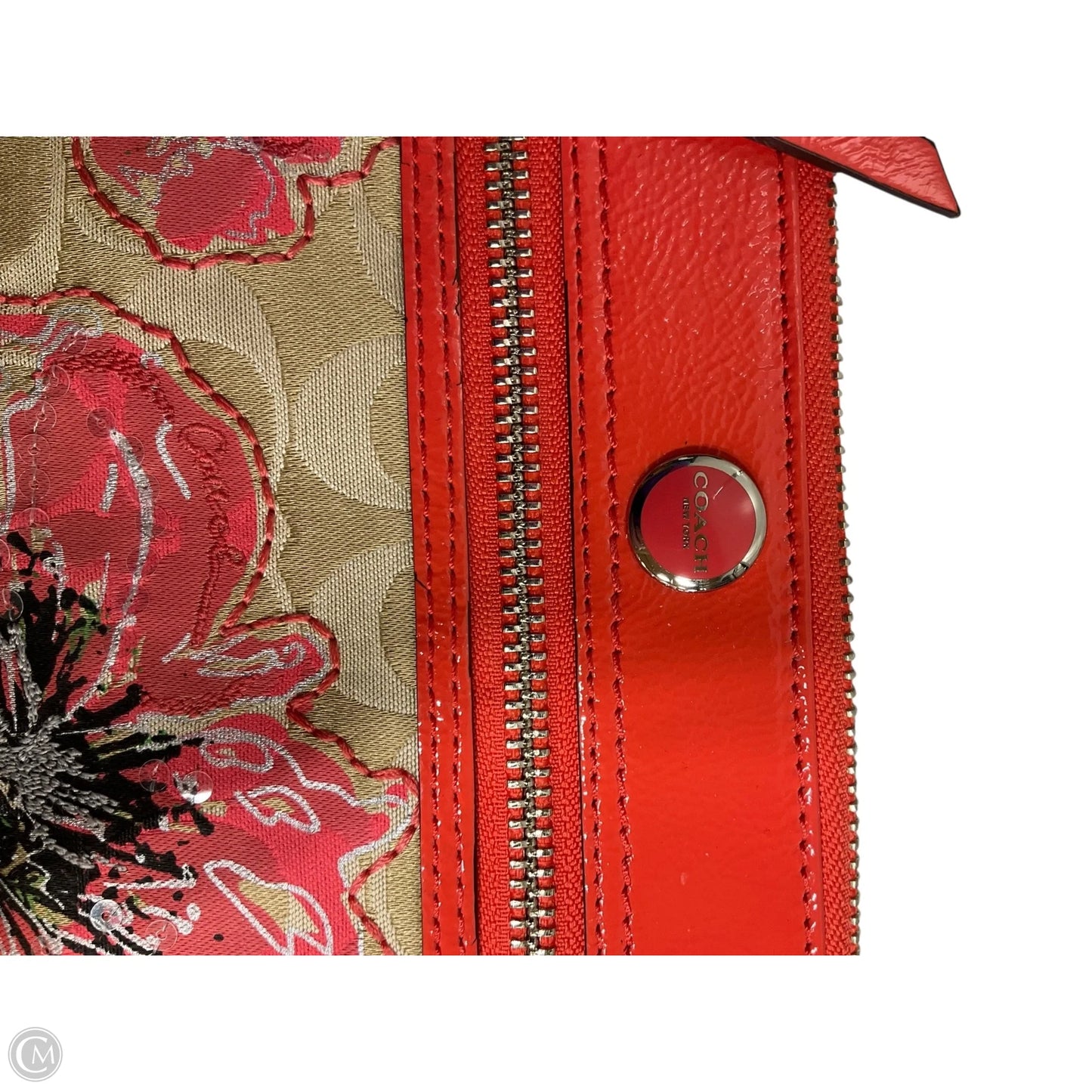 Wristlet Designer By Coach, Size: Medium