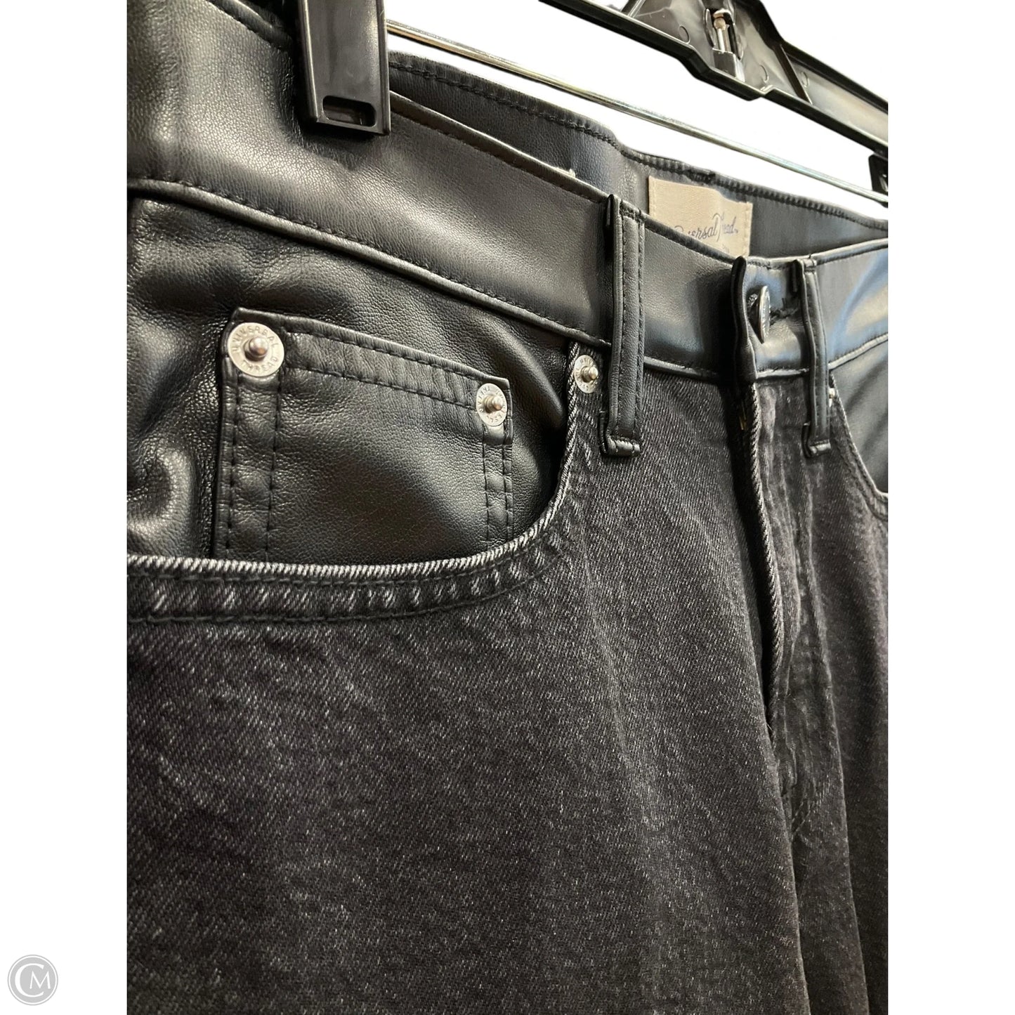 Jeans Skinny By Universal Thread In Black, Size: 4