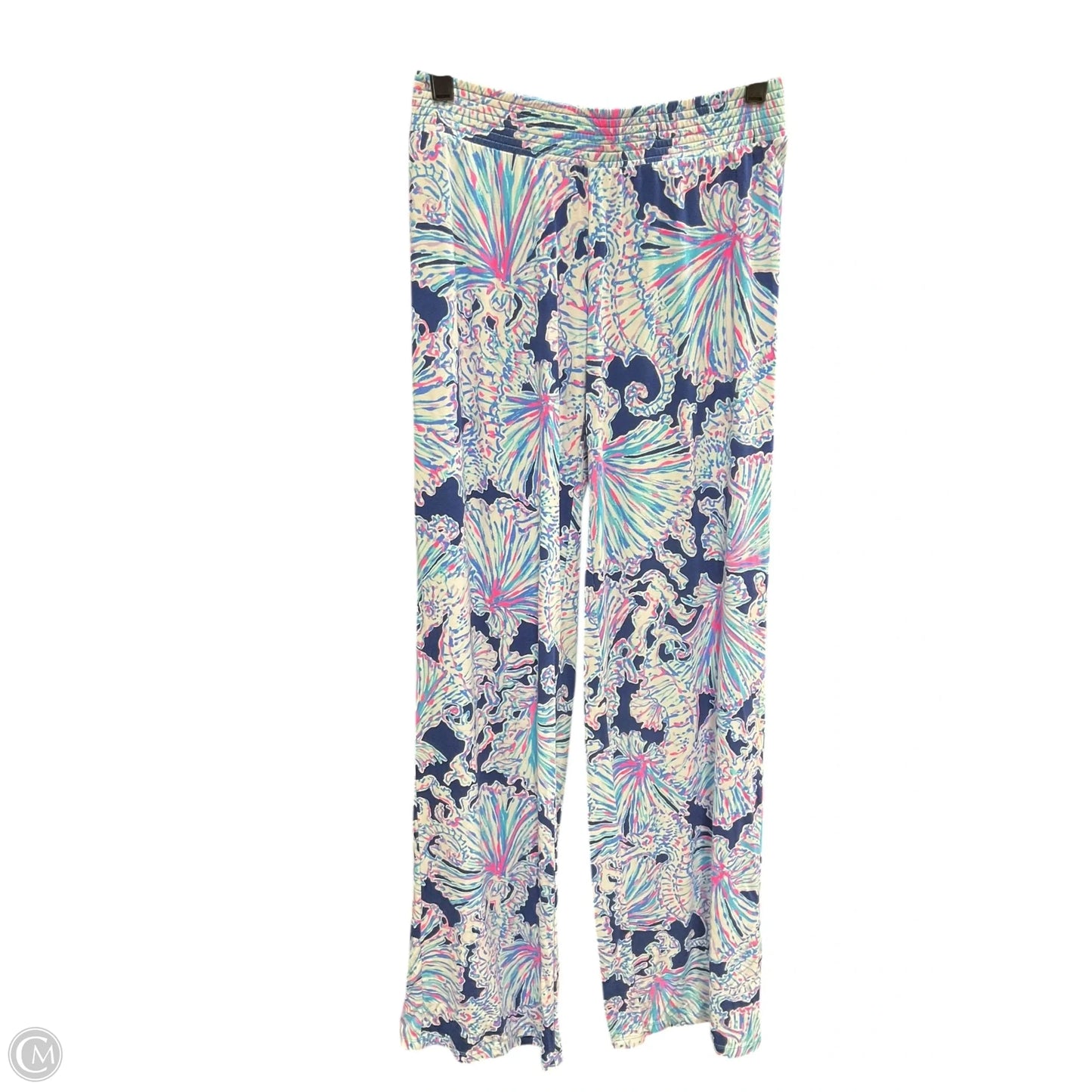 Pants Designer By Lilly Pulitzer In Blue & Pink, Size: Xxs