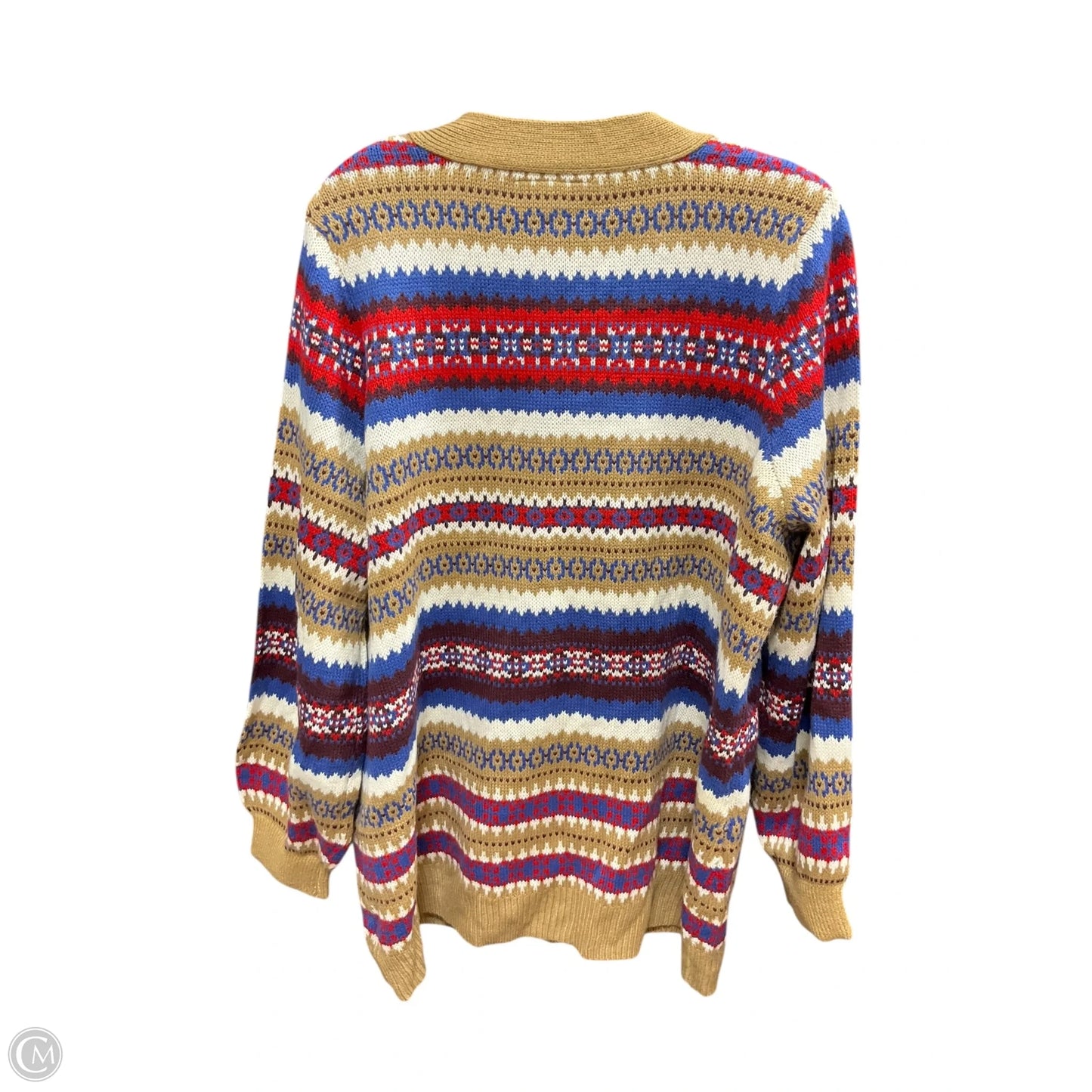 Sweater Cardigan By Lane Bryant In Multi-colored, Size: 18