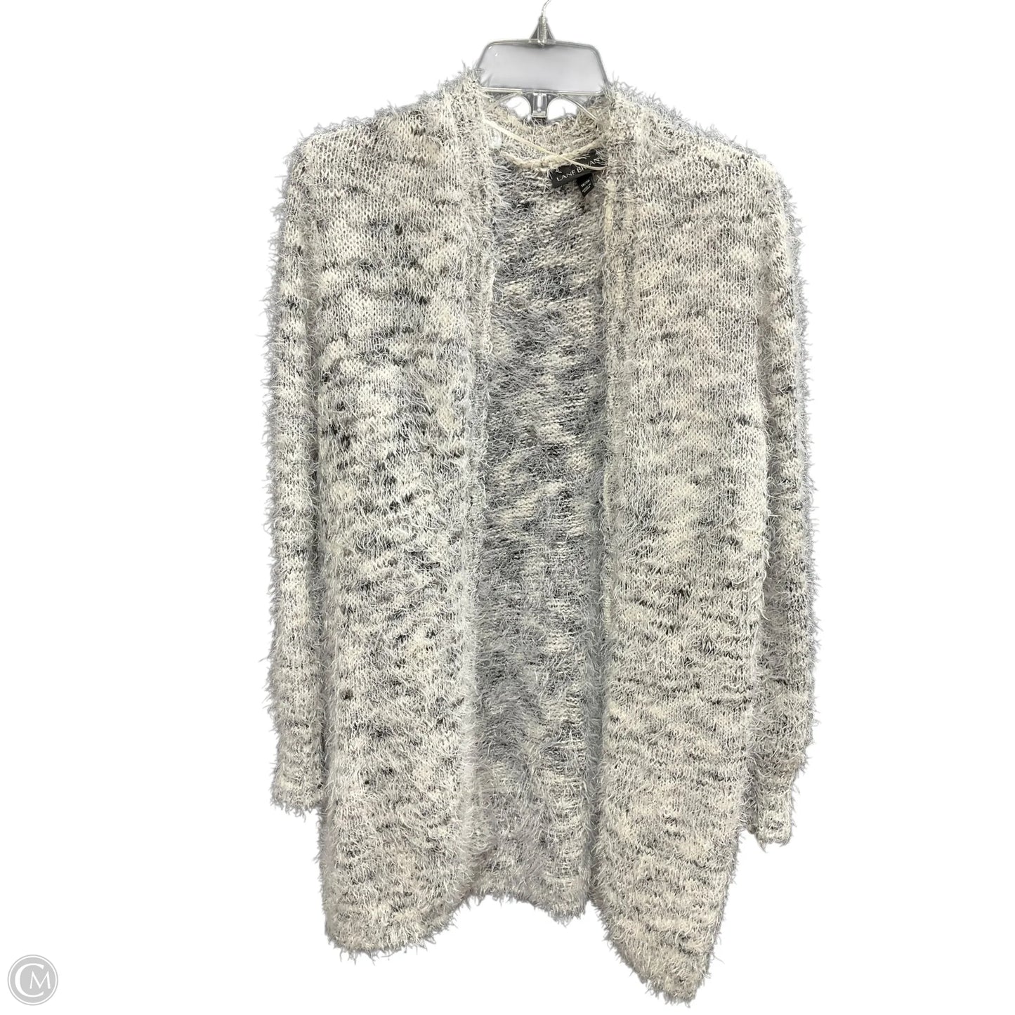 Sweater Cardigan By Lane Bryant In Grey, Size: 18