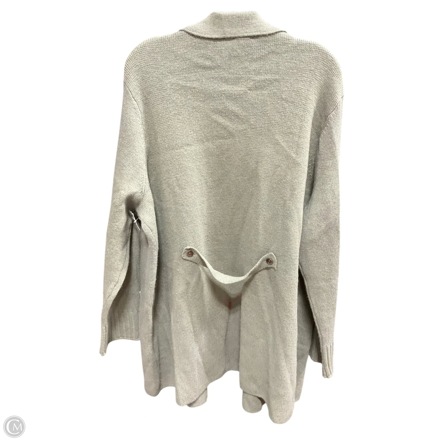 Sweater Cardigan By Talbots In Green, Size: 2x