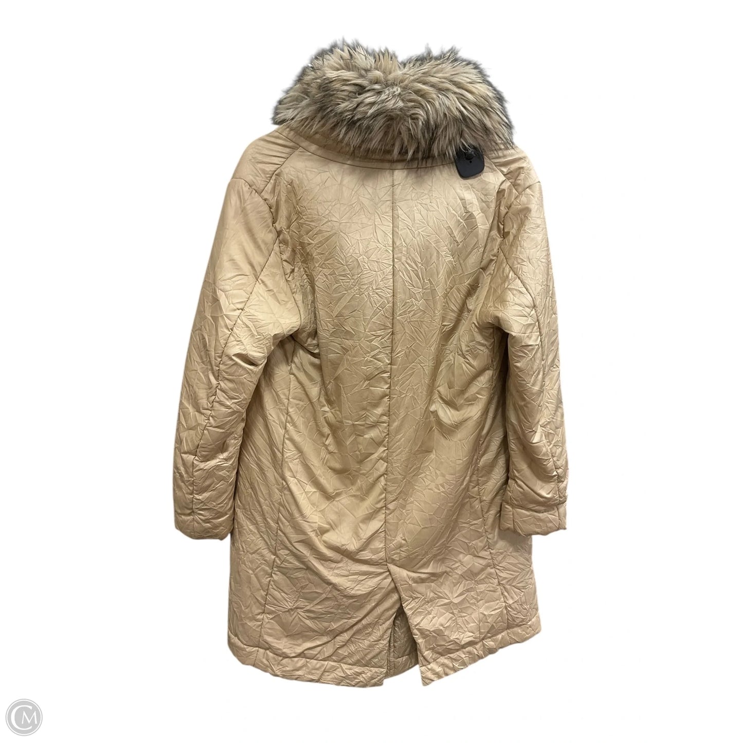 Coat Puffer & Quilted By Michael By Michael Kors In Tan, Size: S
