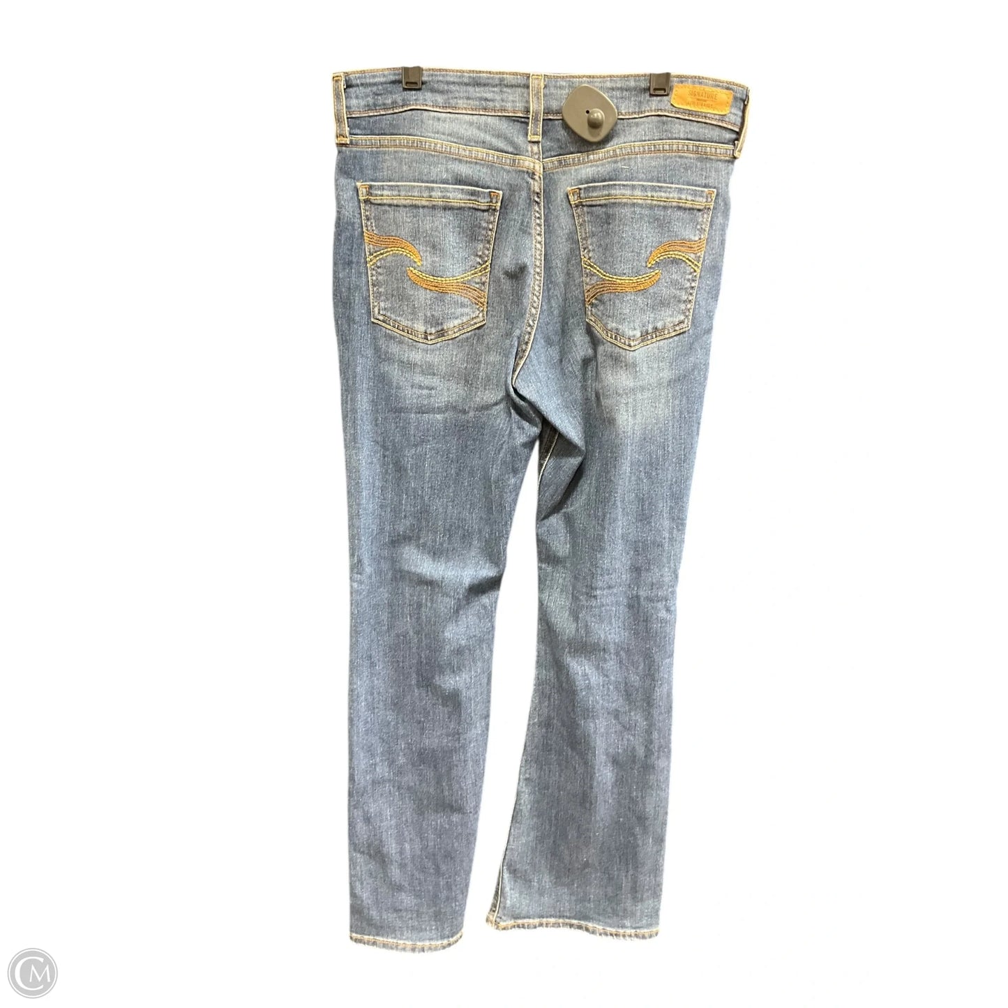 Jeans Wide Leg By Levis In Blue Denim, Size: 10