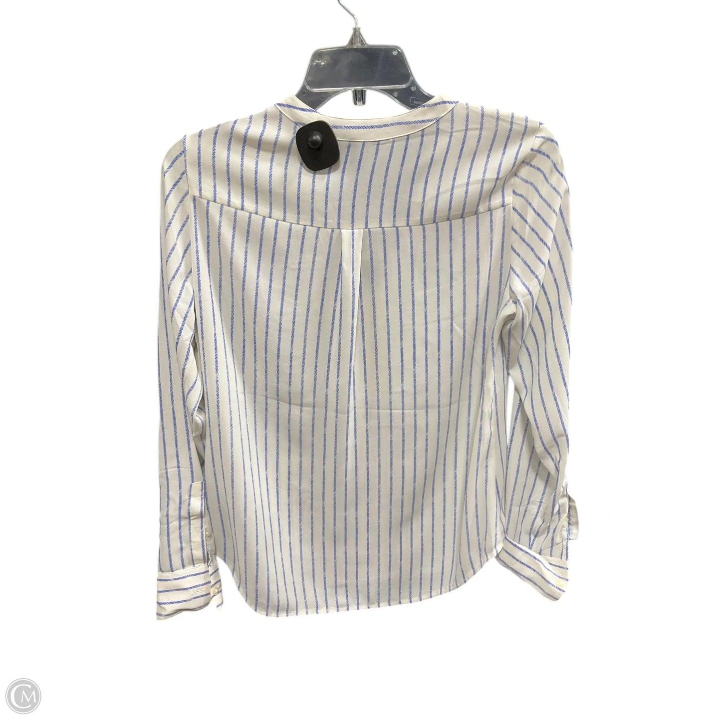 Top Long Sleeve Basic By Express In Striped Pattern, Size: Xs
