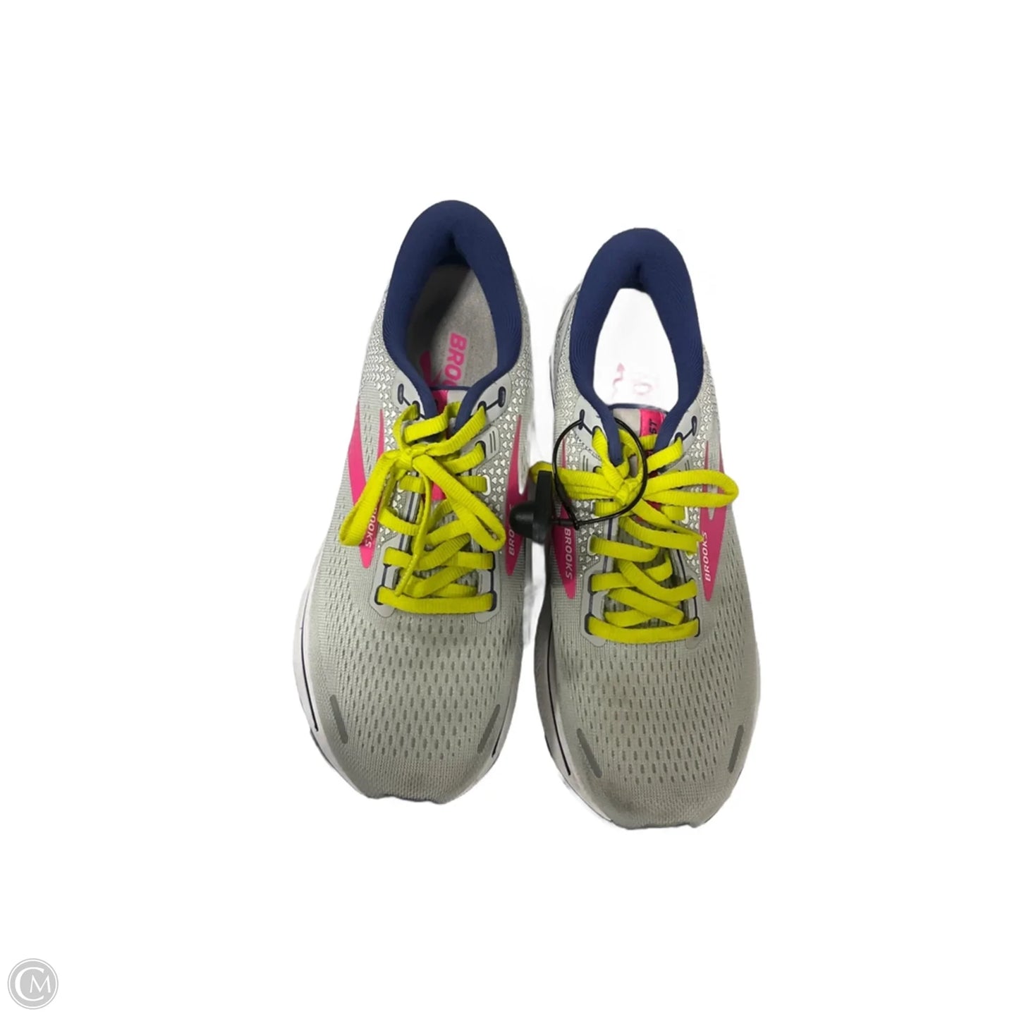Shoes Athletic By Brooks In Grey & Pink, Size: 8.5