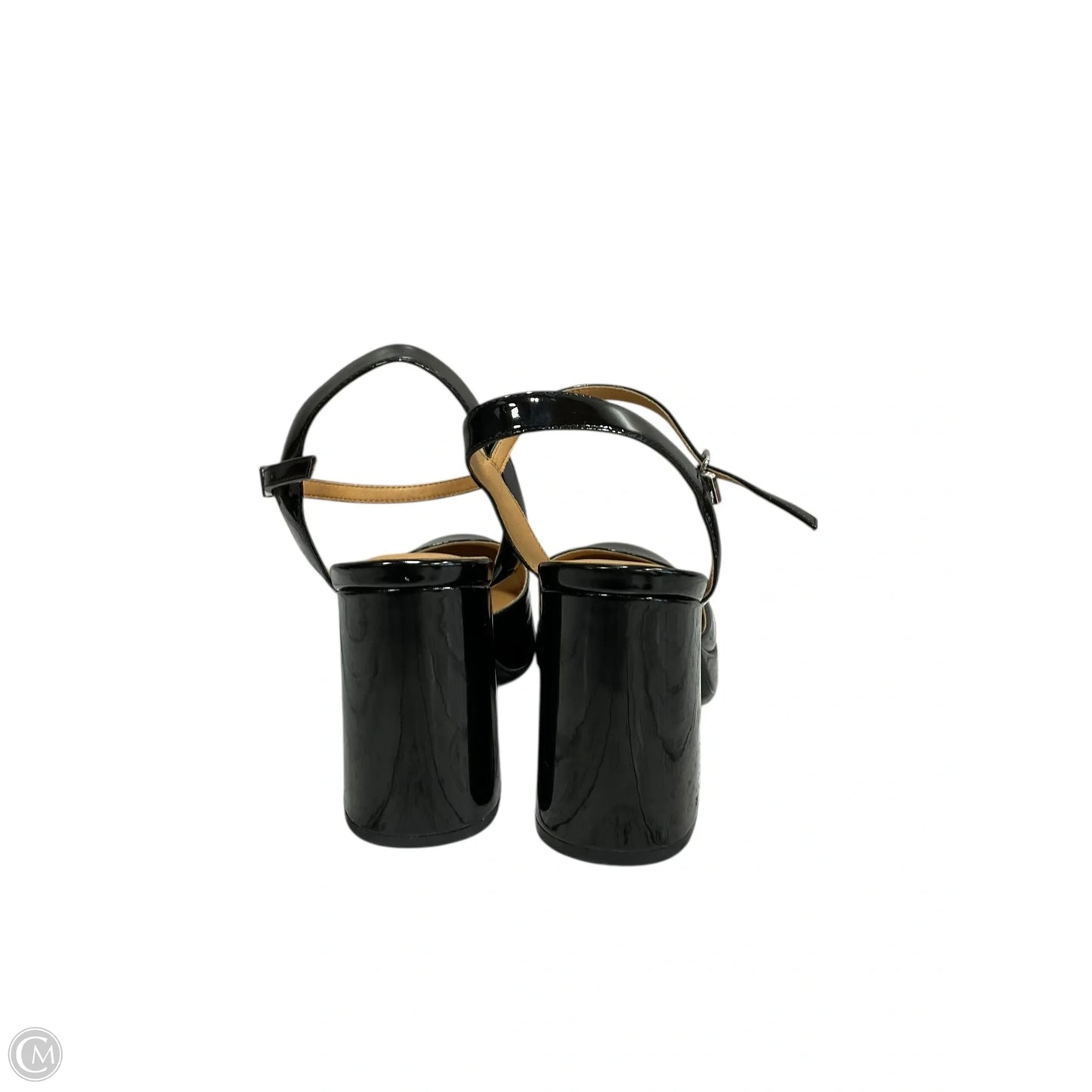 Shoes Heels Block By Nine West In Black, Size: 8.5