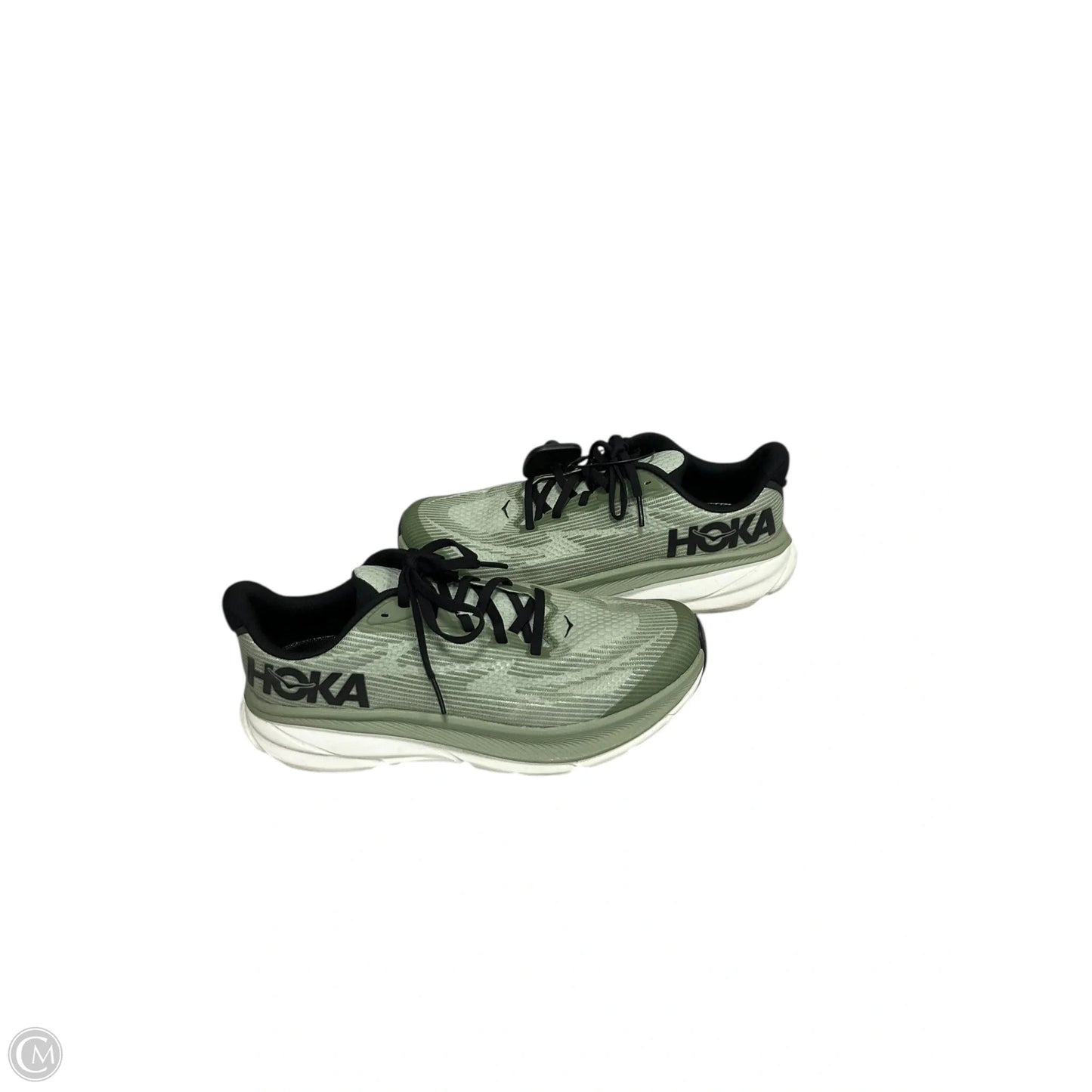 Shoes Athletic By Hoka In Green, Size: 7