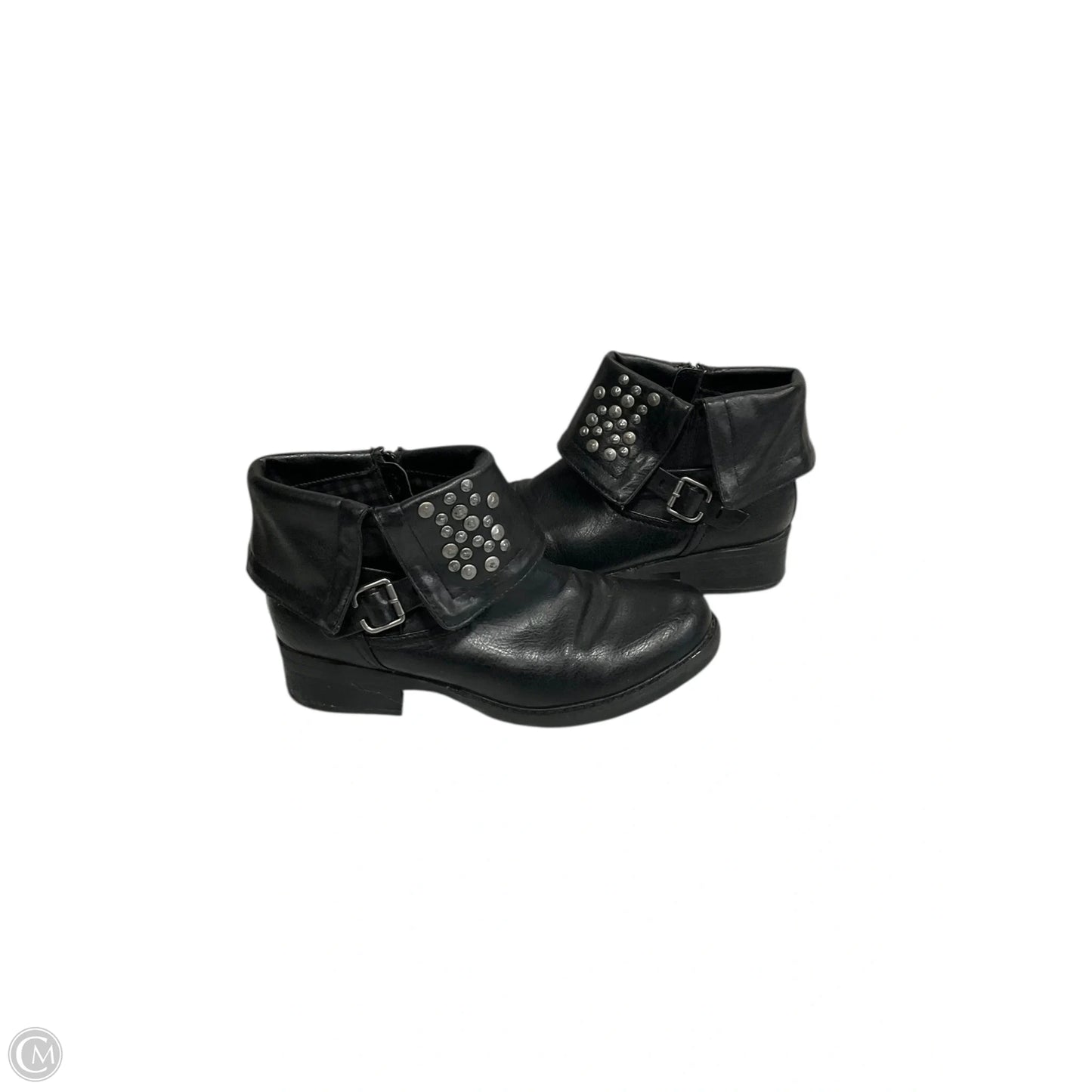 Boots Ankle Heels By Bare Traps In Black, Size: 9
