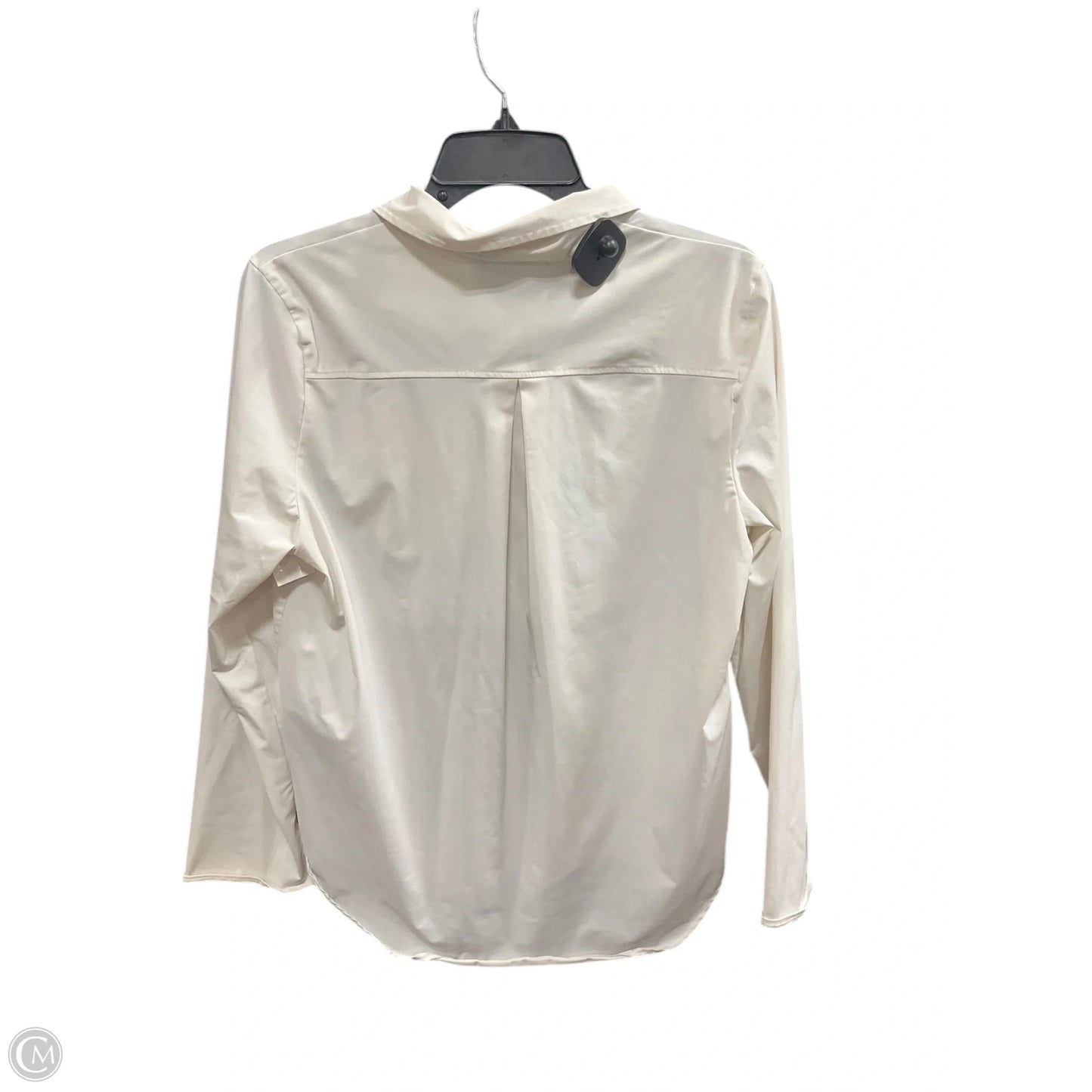 Top Long Sleeve Basic By Bagatelle In Cream, Size: M