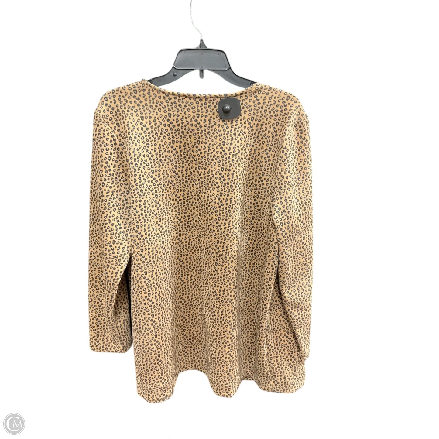 Jacket Other By Bobeau In Animal Print, Size: L