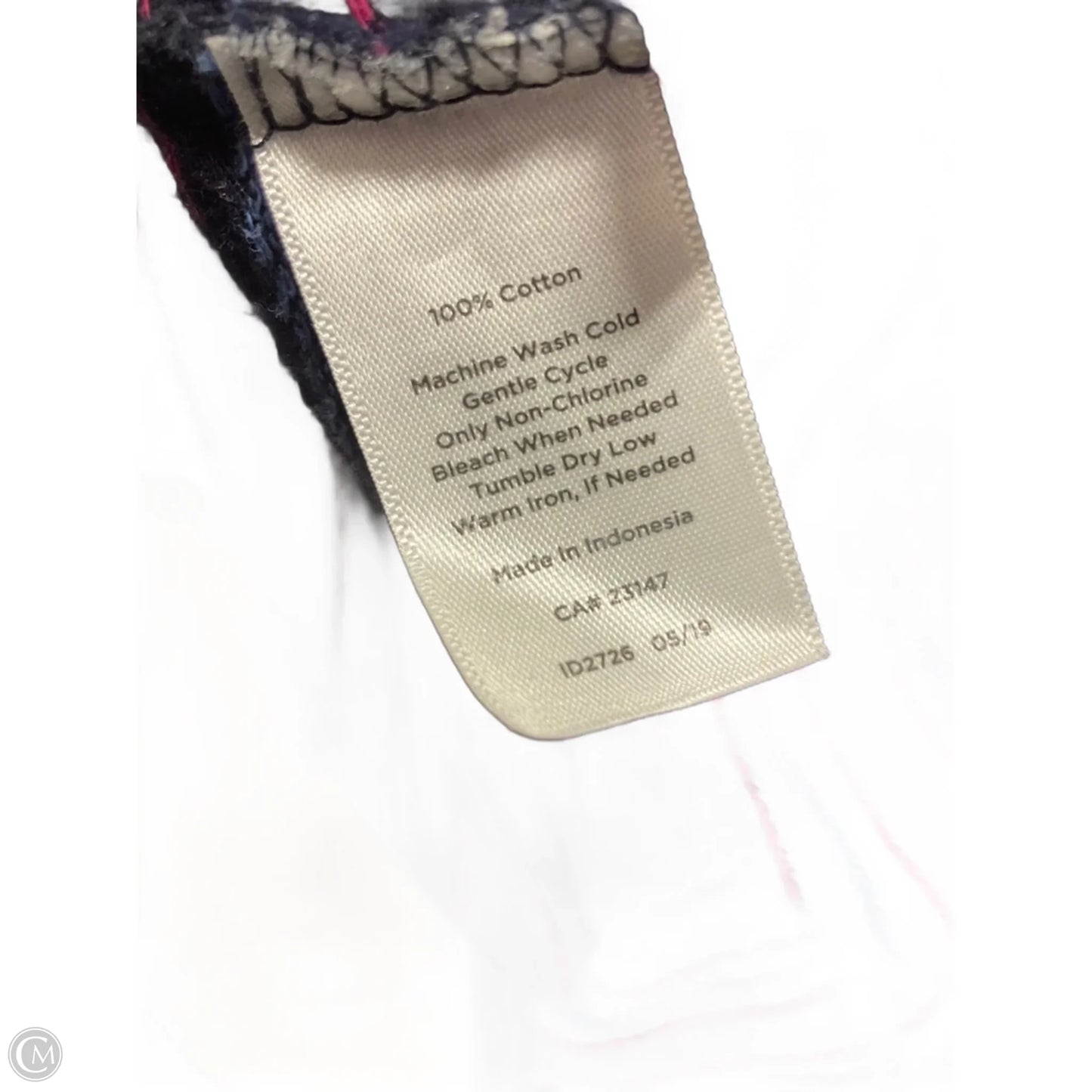 Top Long Sleeve By Talbots In Navy, Size: Xs