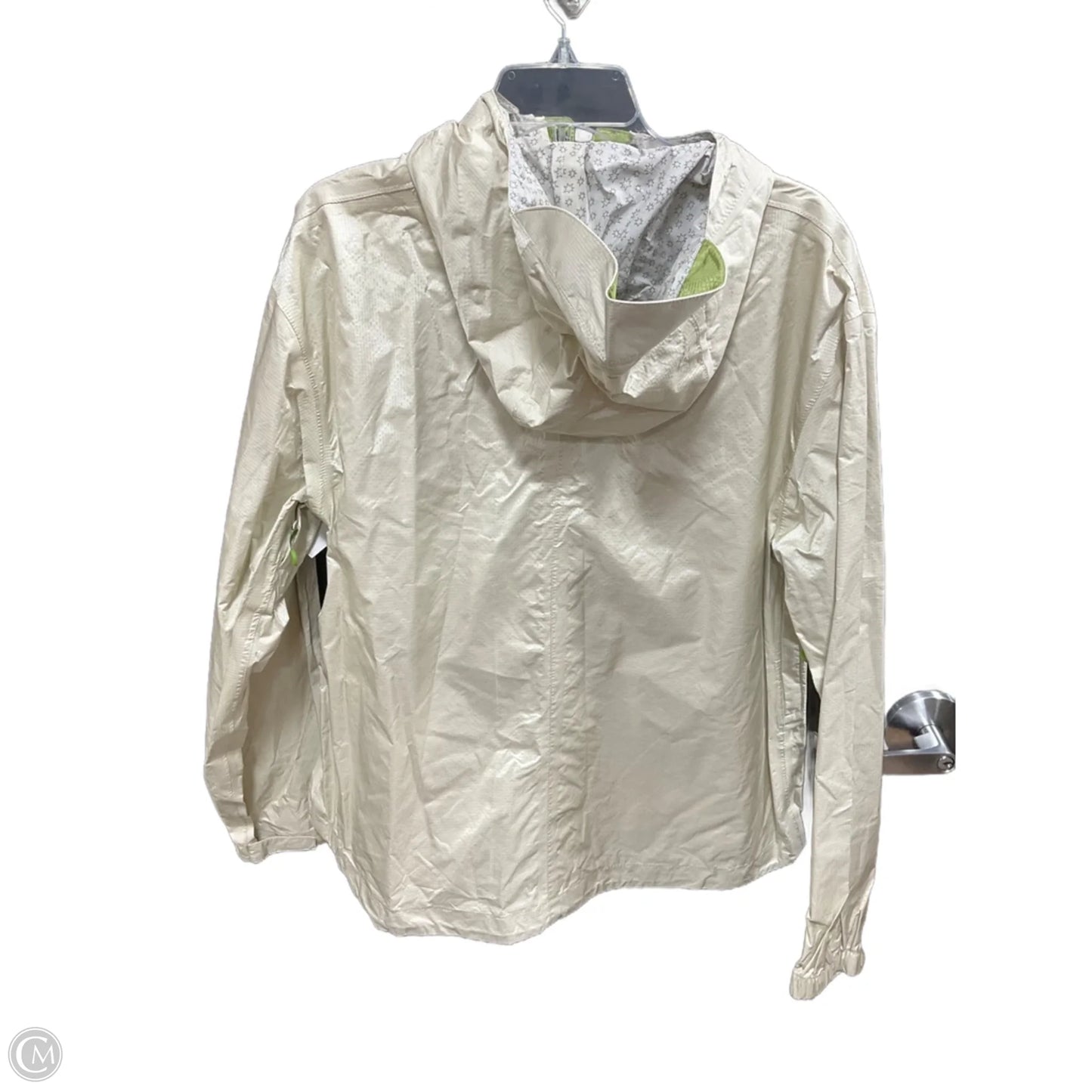 Jacket Windbreaker By Cmb In Green, Size: 14